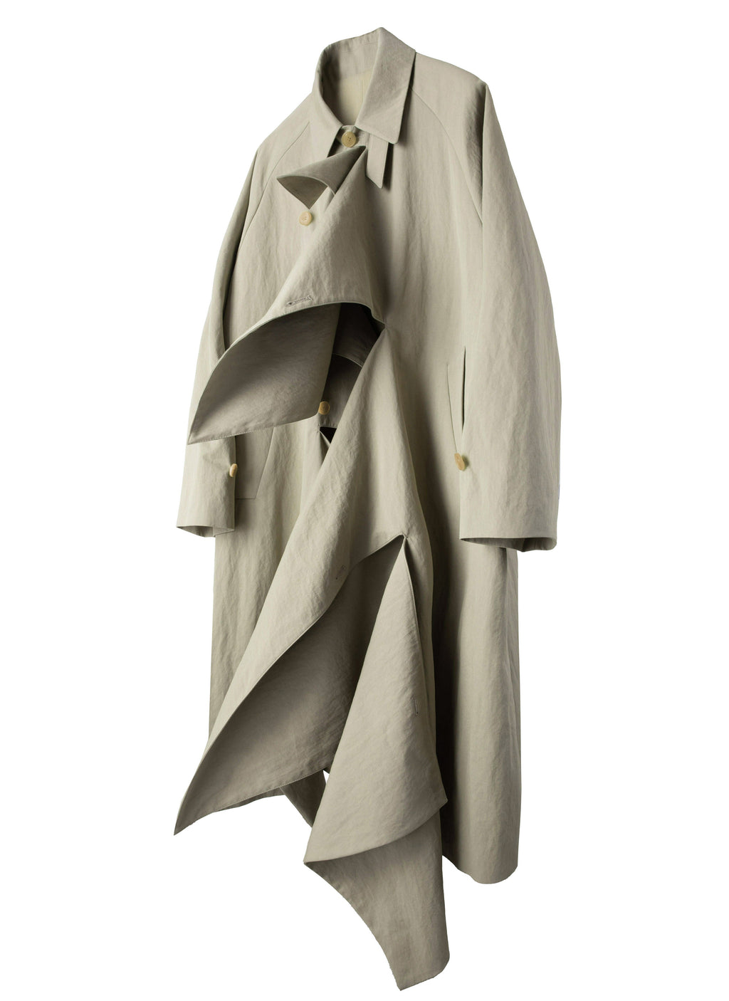 Post Archive Faction - Trimmed Coat (Sand) product image 7 | TRAB K-Fashion Australia
