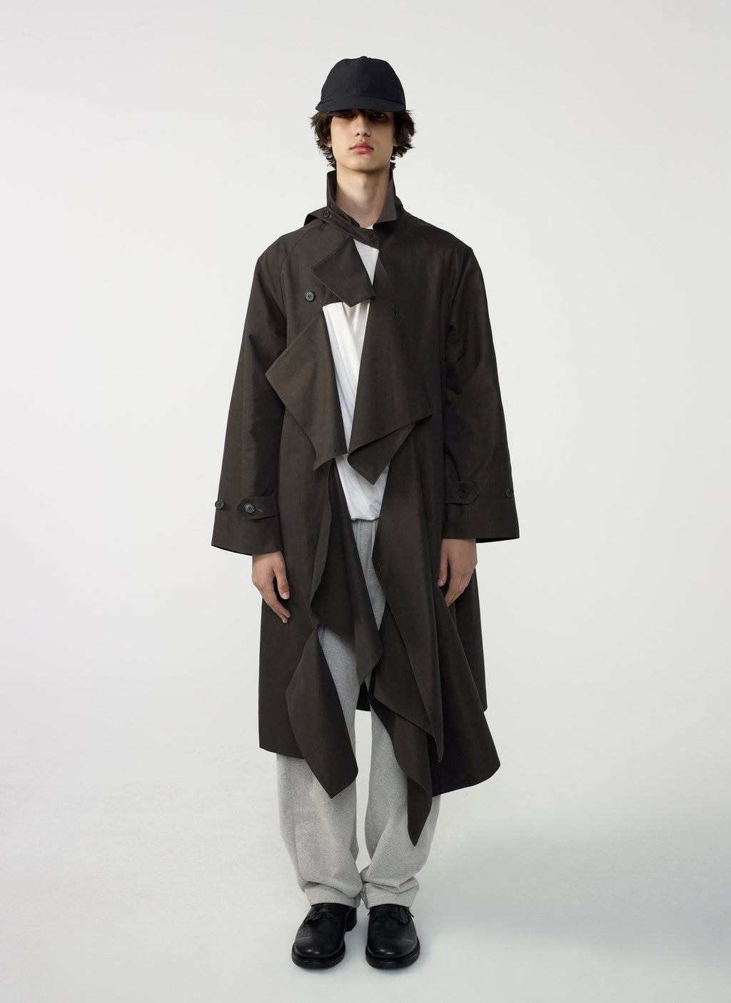 Post Archive Faction - Trimmed Coat (Earth) product image 8 | TRAB K-Fashion Australia