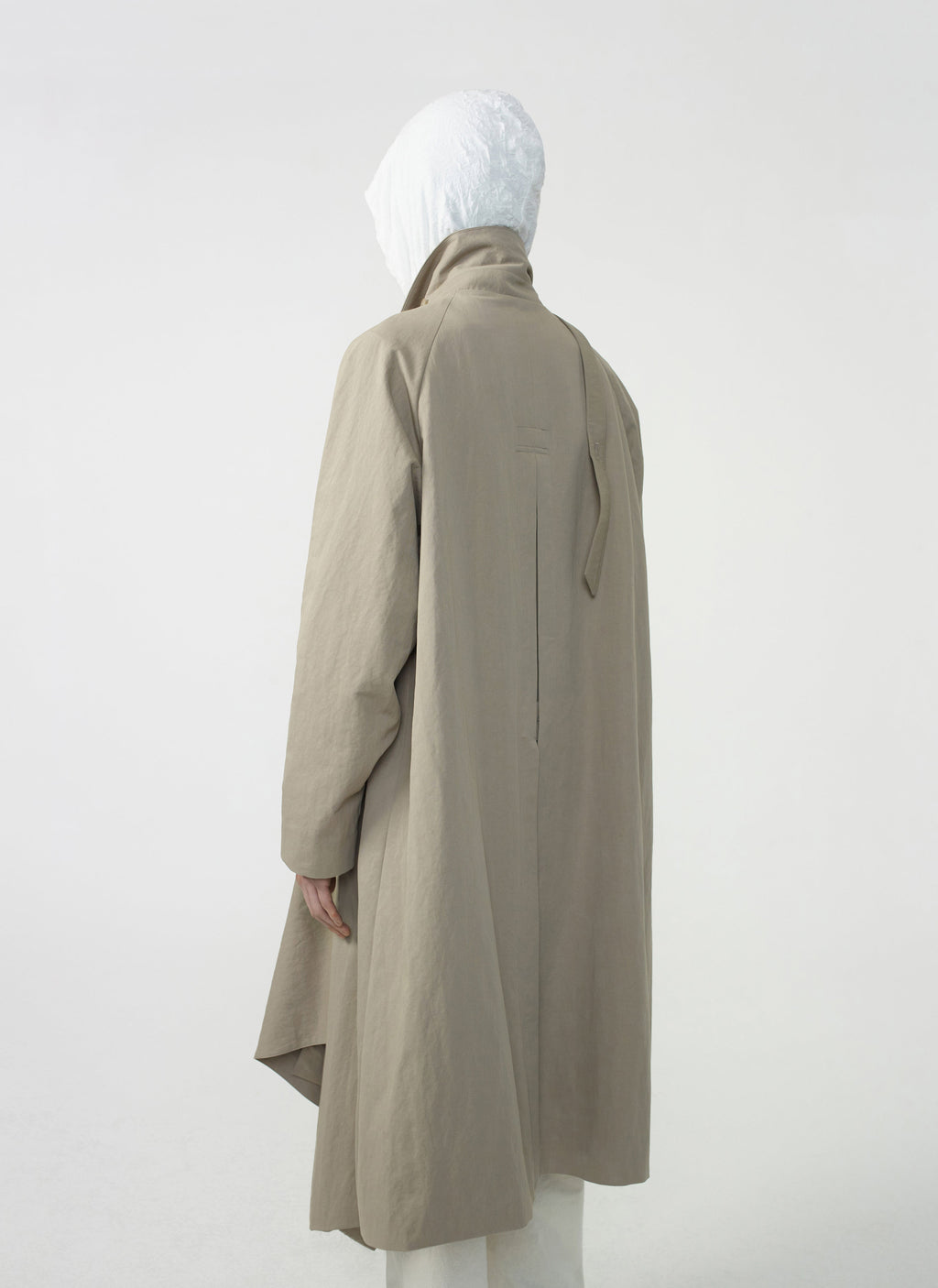 Post Archive Faction - Trimmed Coat (2026) (Sand) product image 5 | TRAB K-Fashion Australia