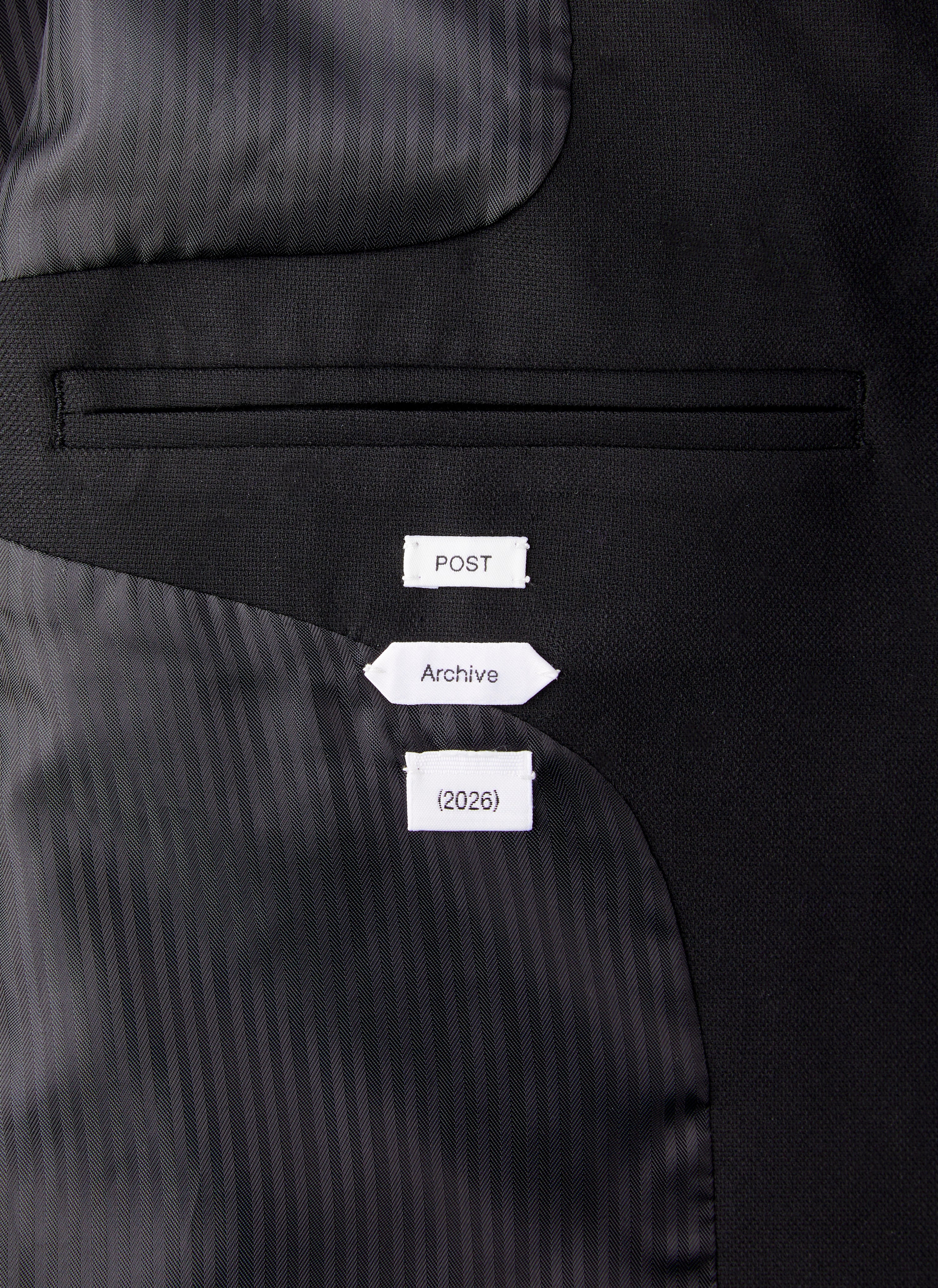 Post Archive Faction - Trimmed Jacket (2026) (Black) product image 10 | TRAB K-Fashion Australia