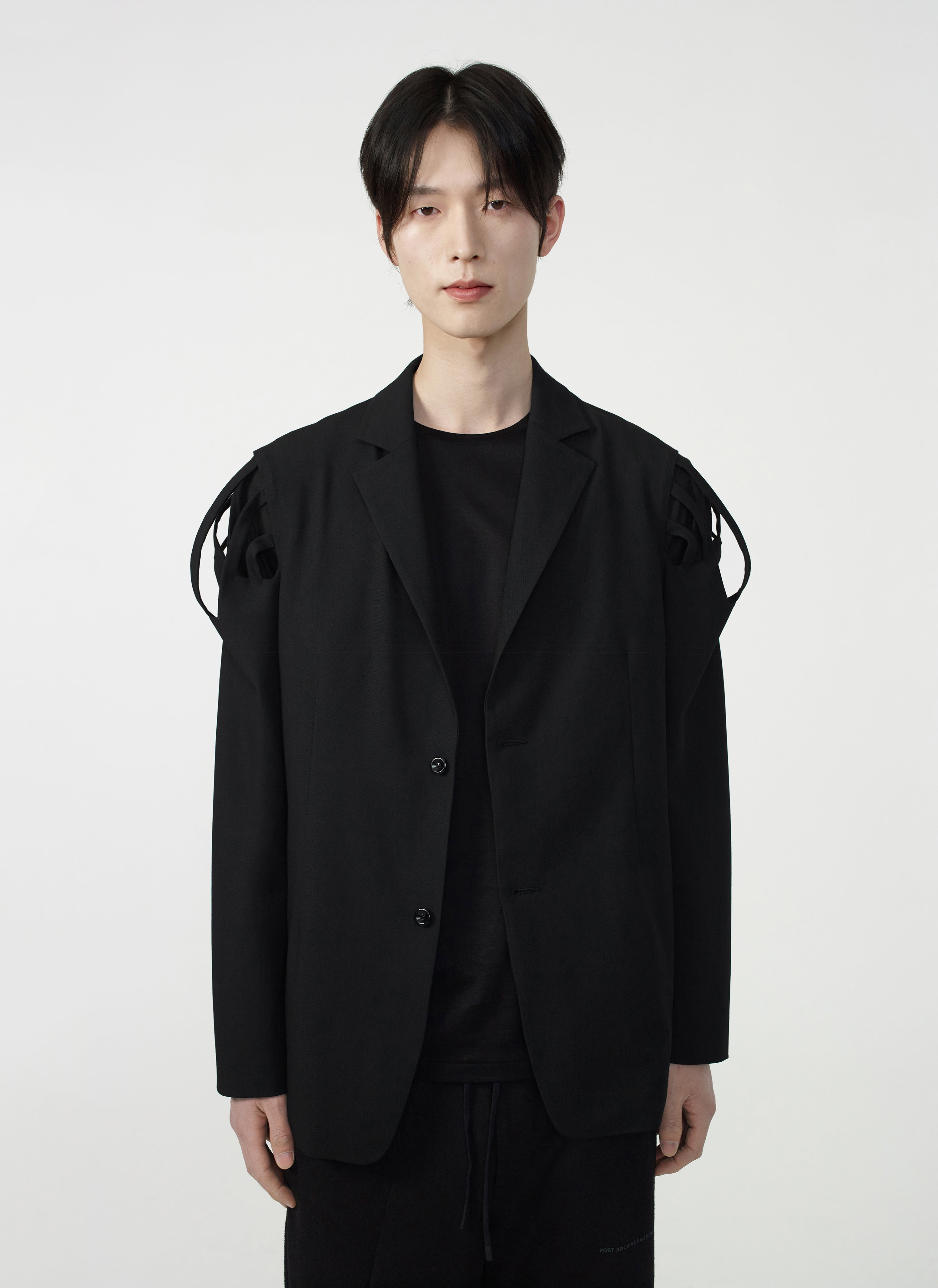Post Archive Faction - Trimmed Jacket (2026) (Black) product image 4 | TRAB K-Fashion Australia