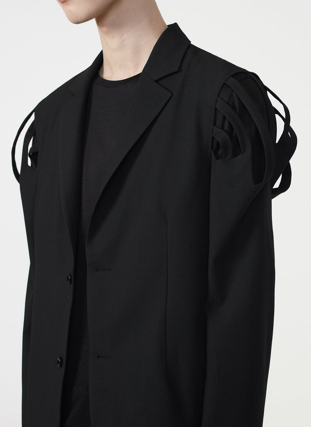 Post Archive Faction - Trimmed Jacket (2026) (Black) product image 1 | TRAB K-Fashion Australia