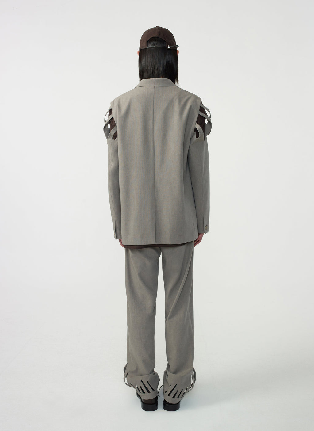 Post Archive Faction - Trimmed Jacket (2026) (Sand) product image 3 | TRAB K-Fashion Australia