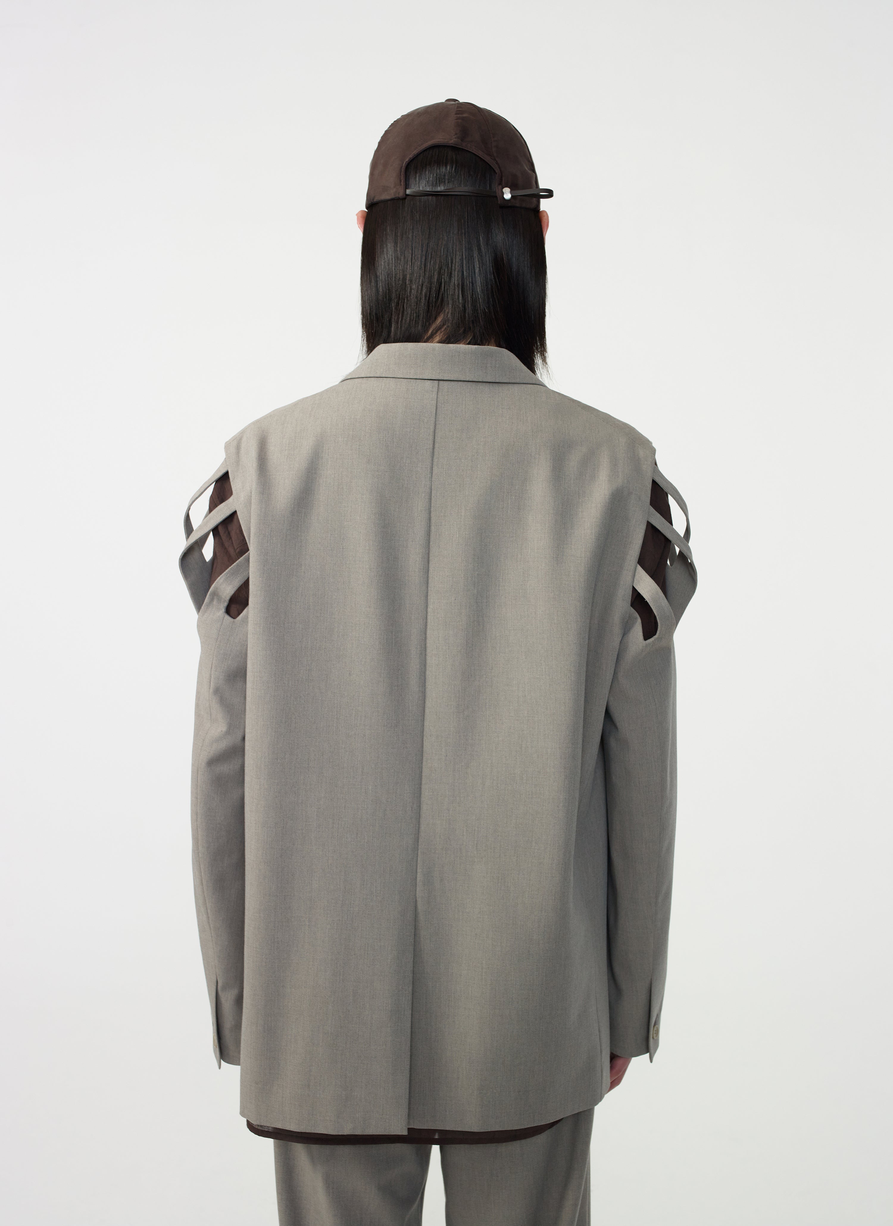 Post Archive Faction - Trimmed Jacket (2026) (Sand) product image 5 | TRAB K-Fashion Australia