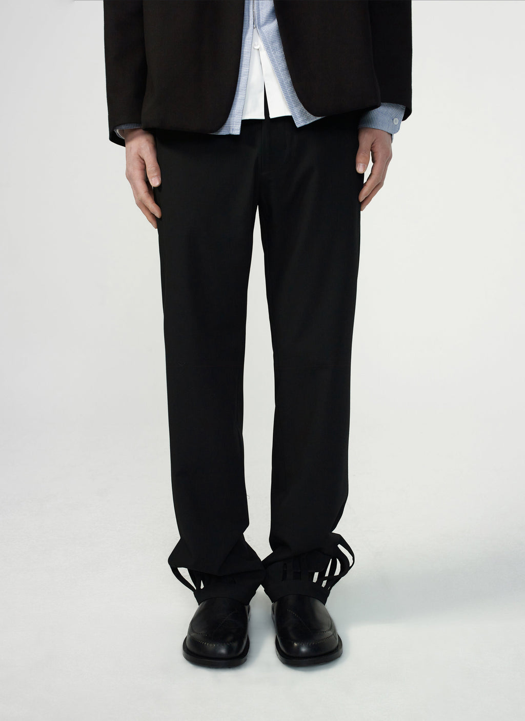 Post Archive Faction - Trimmed Pants (2026) (Black) product image 1 | TRAB K-Fashion Australia