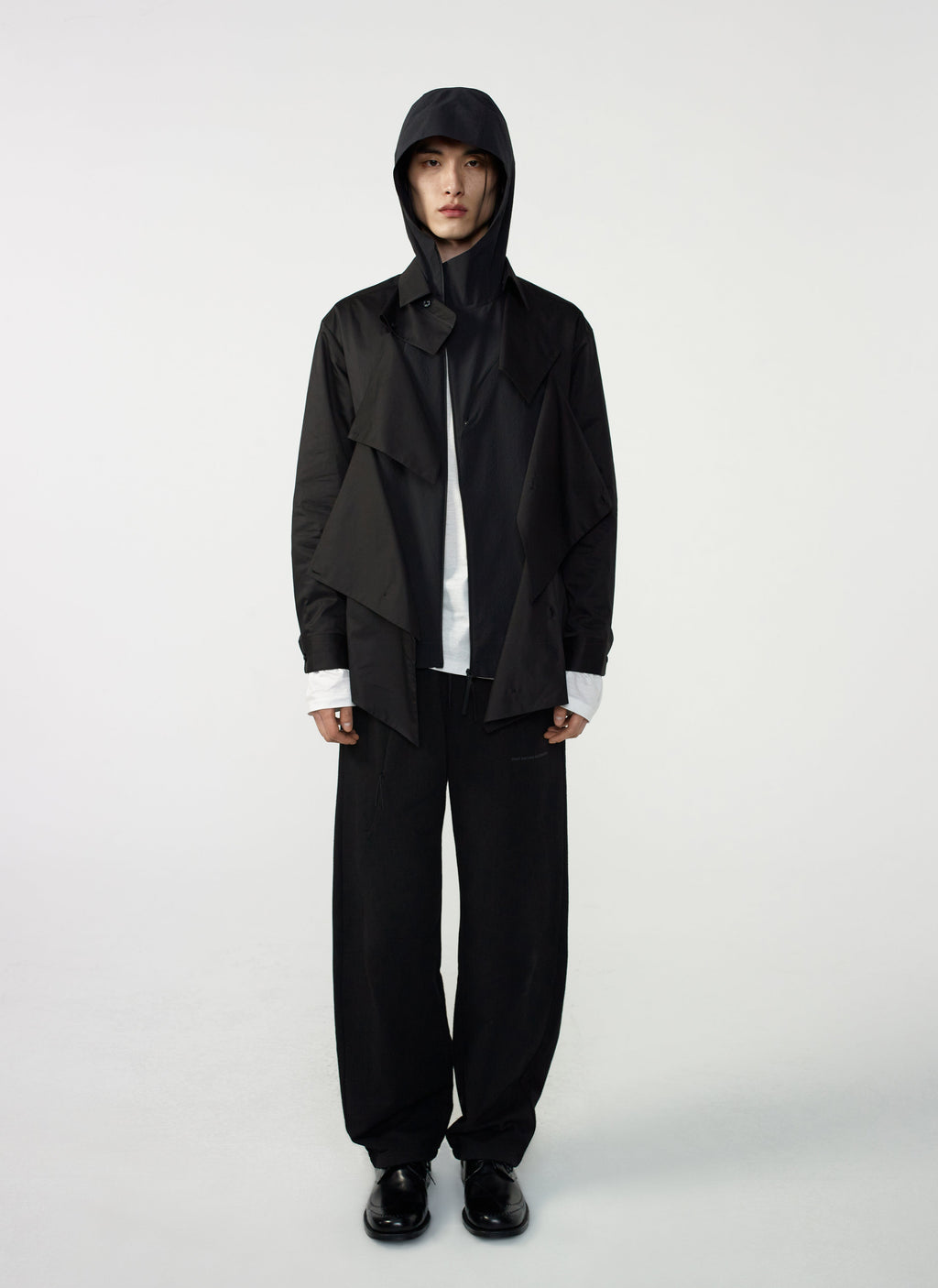 Post Archive Faction - Trimmed Shirt D (2026) (Black) product image 2 | TRAB K-Fashion Australia