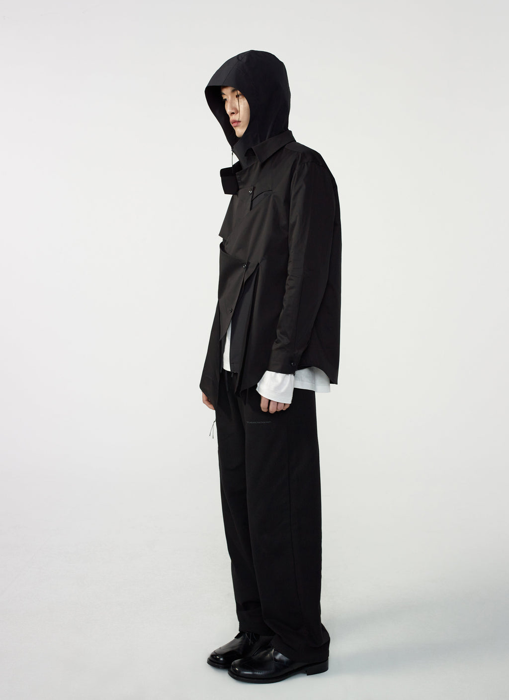 Post Archive Faction - Trimmed Shirt D (2026) (Black) product image 3 | TRAB K-Fashion Australia
