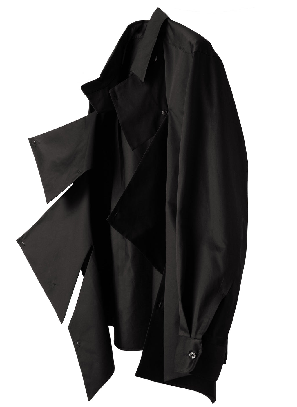 Post Archive Faction - Trimmed Shirt D (2026) (Black) product image 7 | TRAB K-Fashion Australia