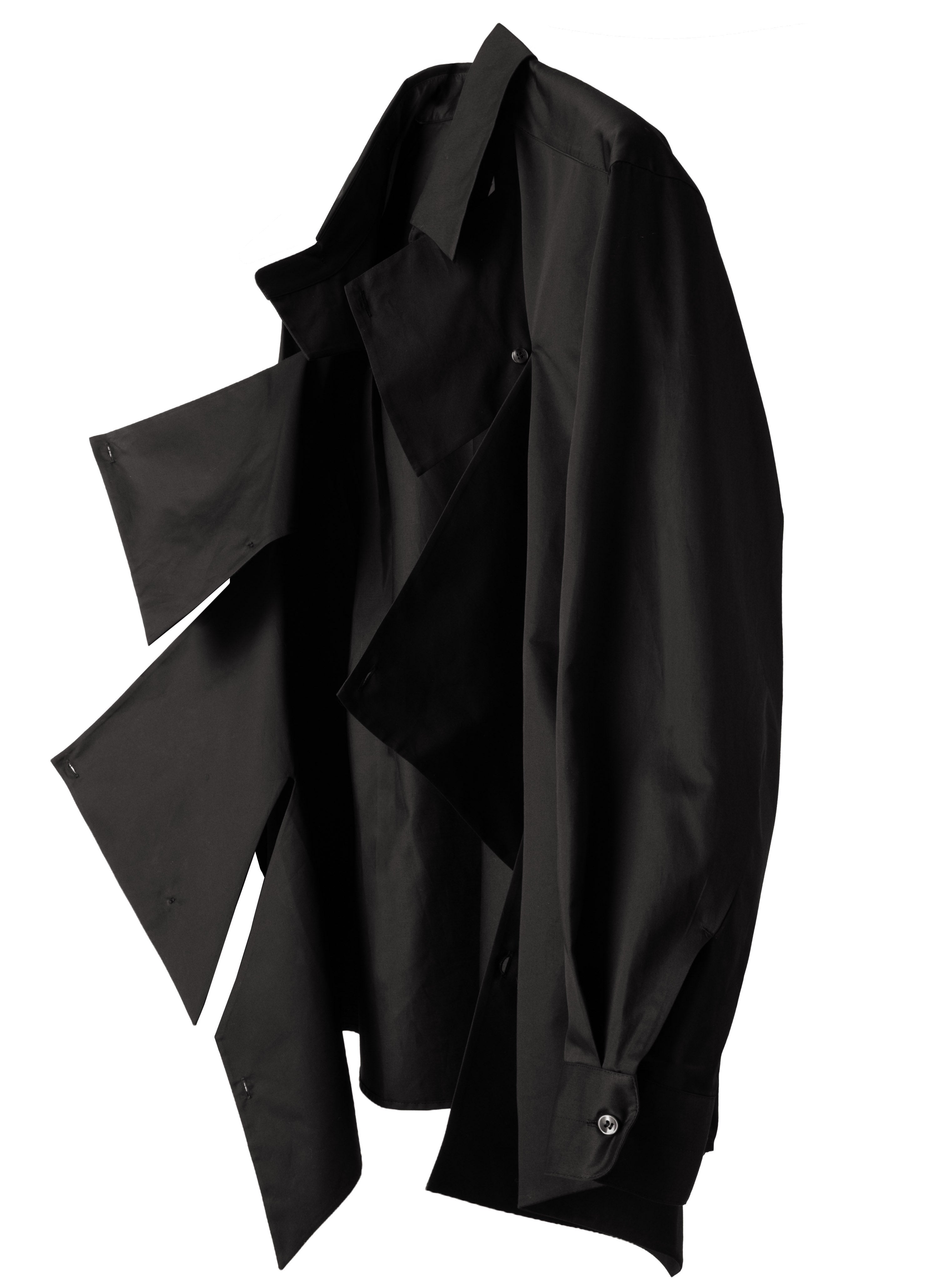 Post Archive Faction - Trimmed Shirt D (2026) (Black) product image 7 | TRAB K-Fashion Australia