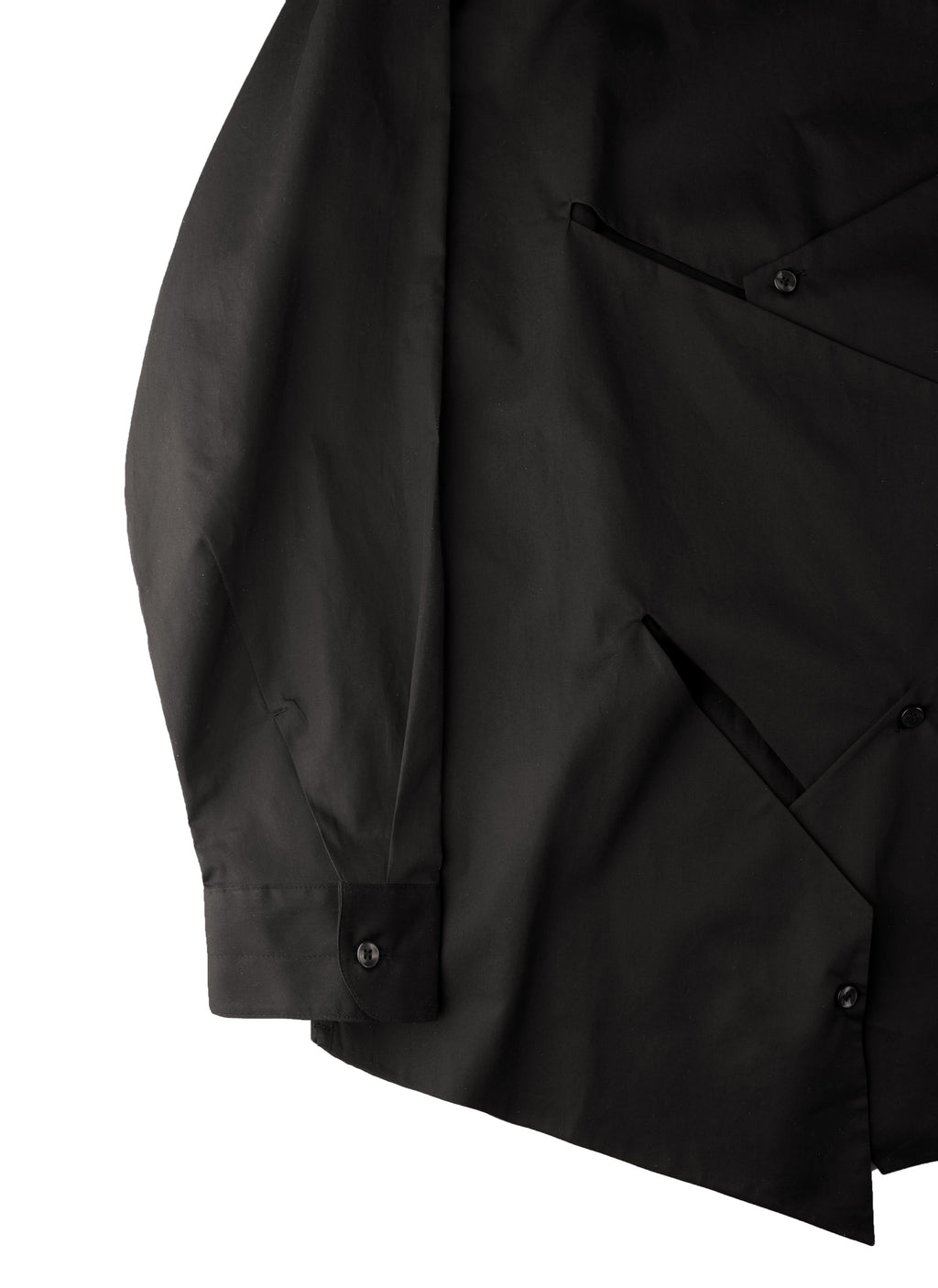 Post Archive Faction - Trimmed Shirt D (2026) (Black) product image 9 | TRAB K-Fashion Australia