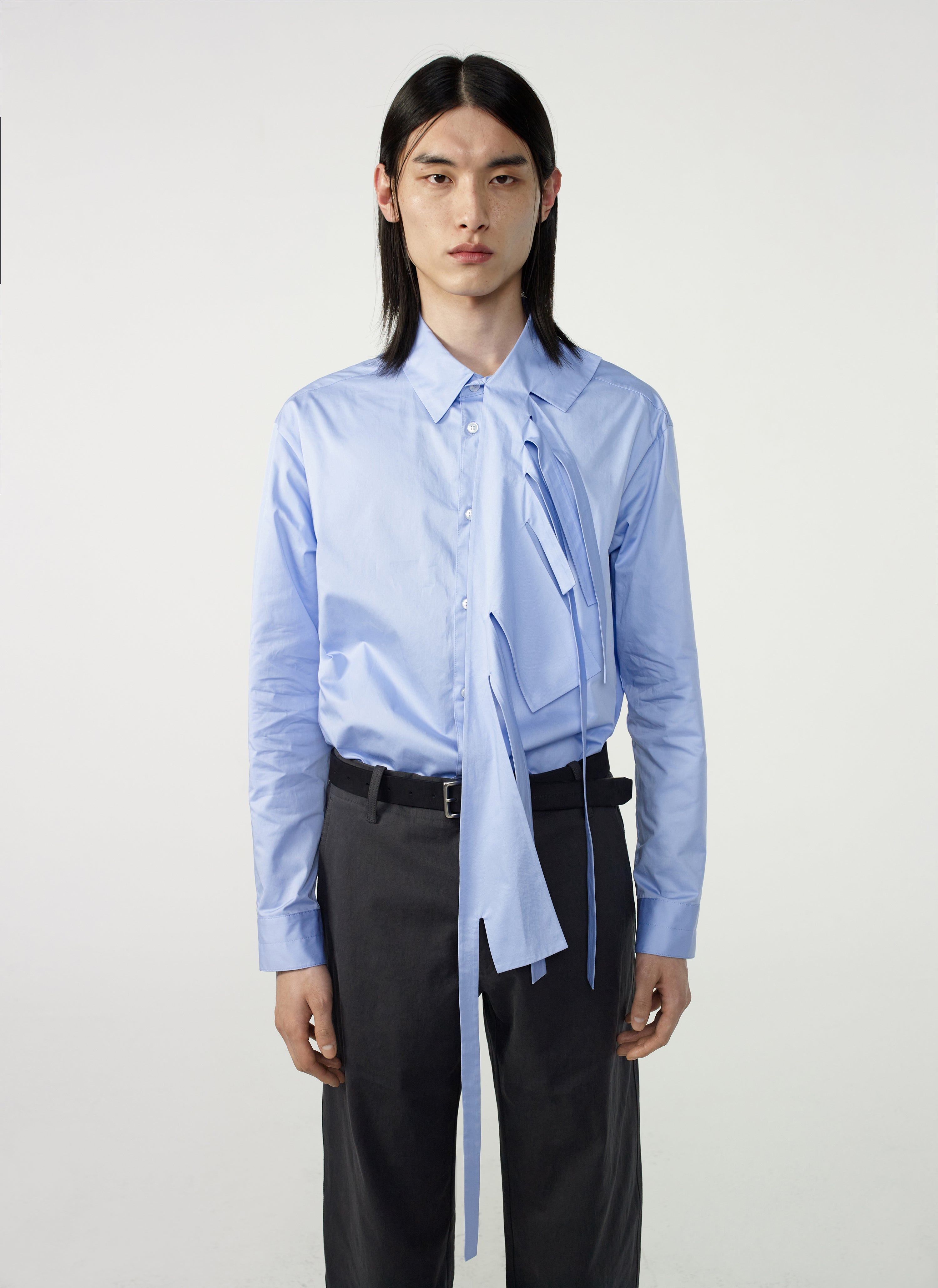 Post Archive Faction - Trimmed Shirt B (Blue) product image 8 | TRAB K-Fashion Australia