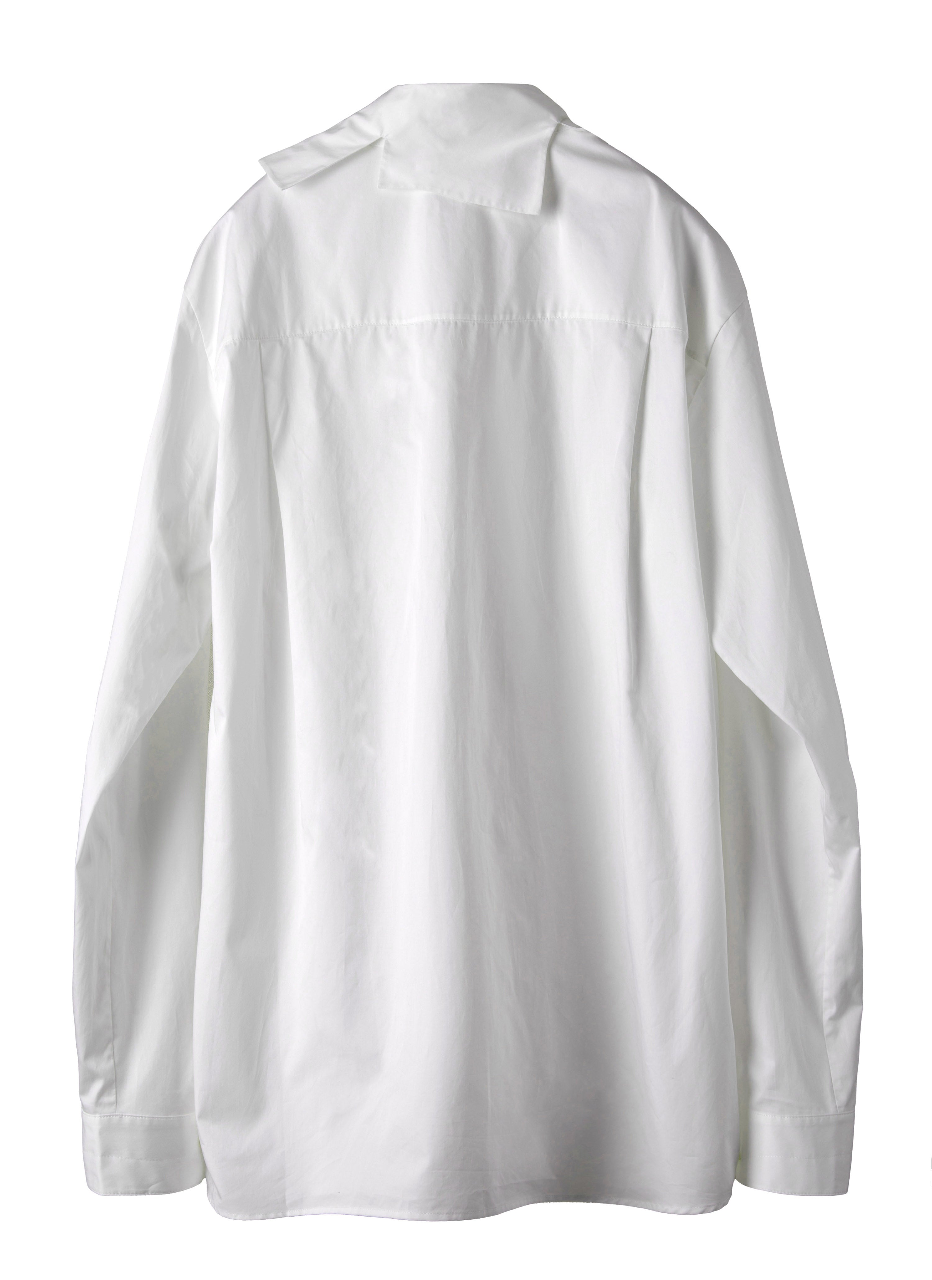 Post Archive Faction - Trimmed Shirt A (2026) (White) product image 3 | TRAB K-Fashion Australia