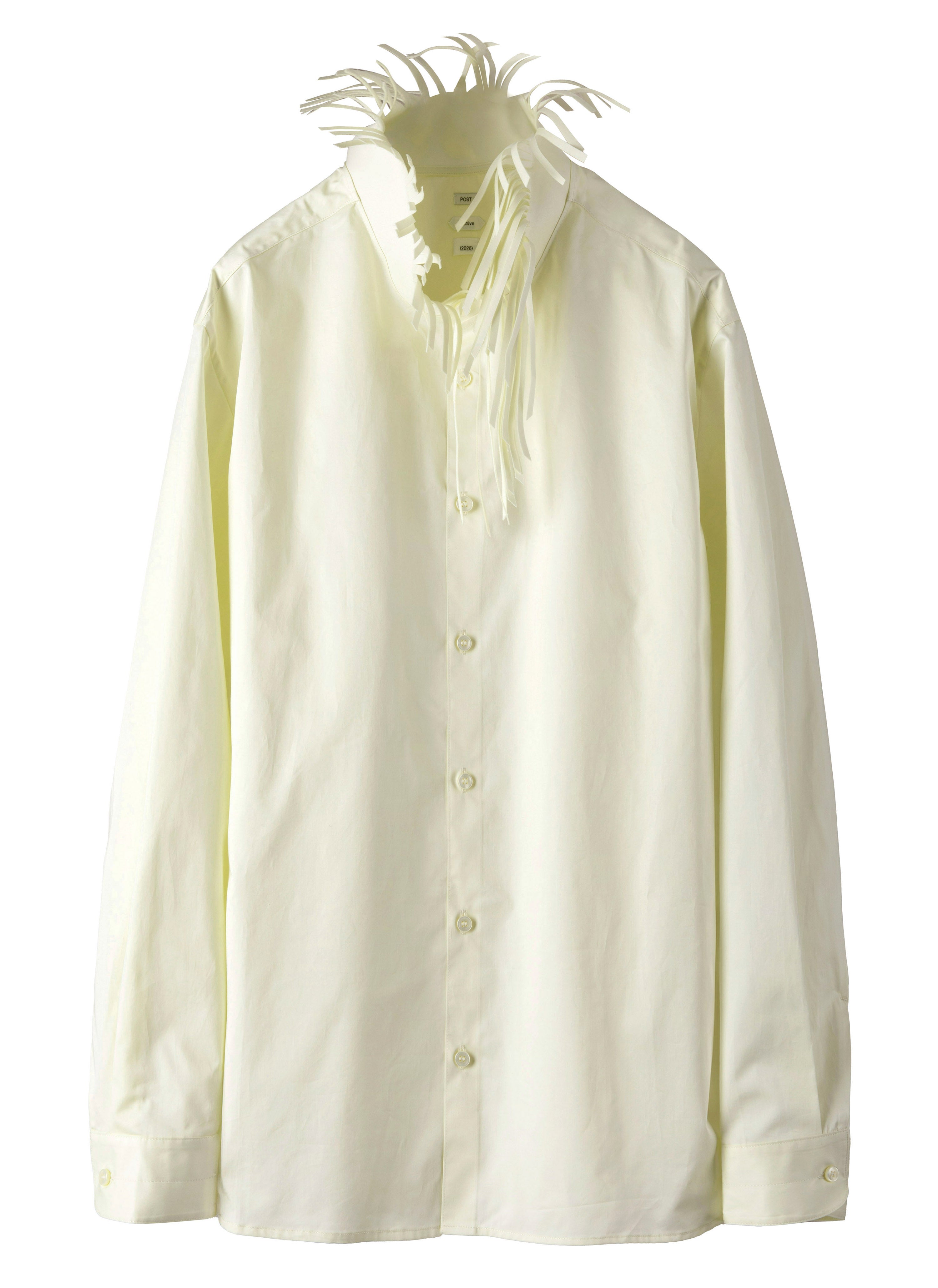 Post Archive Faction - Trimmed Shirt C (2026) (Yellow) product image 1 | TRAB K-Fashion Australia