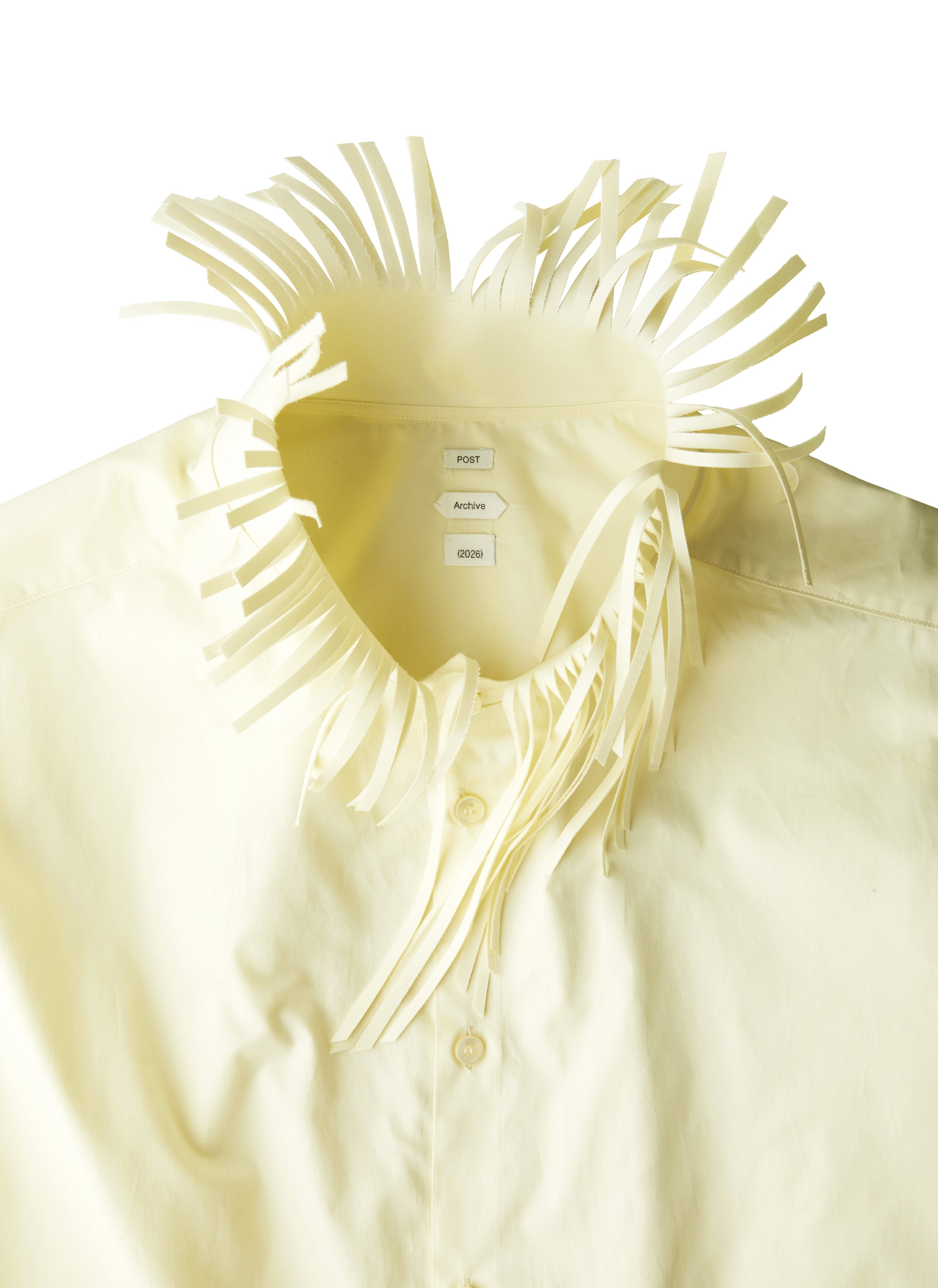 Post Archive Faction - Trimmed Shirt C (Yellow) product image 5 | TRAB K-Fashion Australia
