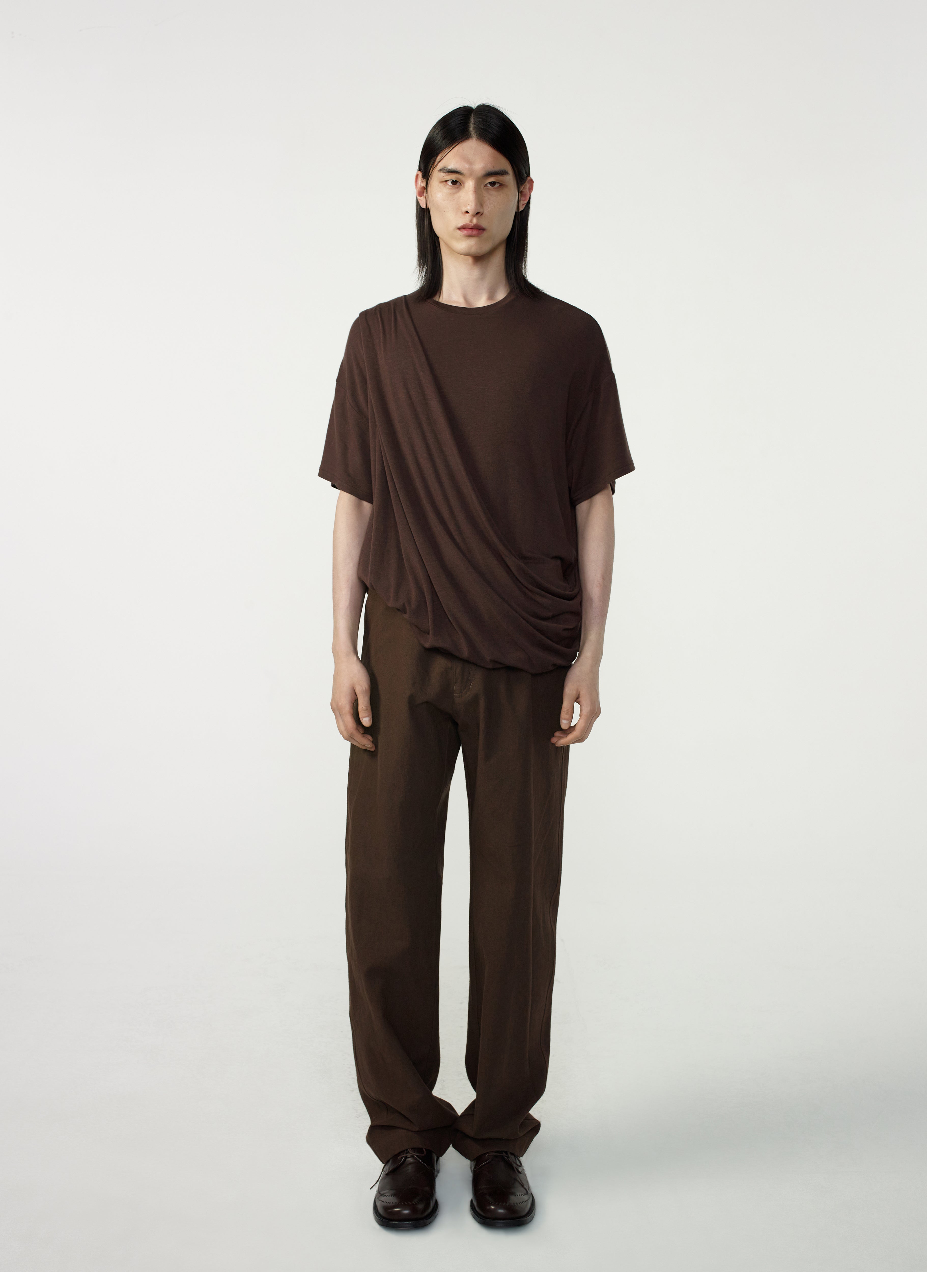 Post Archive Faction - Trousers (Archive) (Brown) product image 2 | TRAB K-Fashion Australia