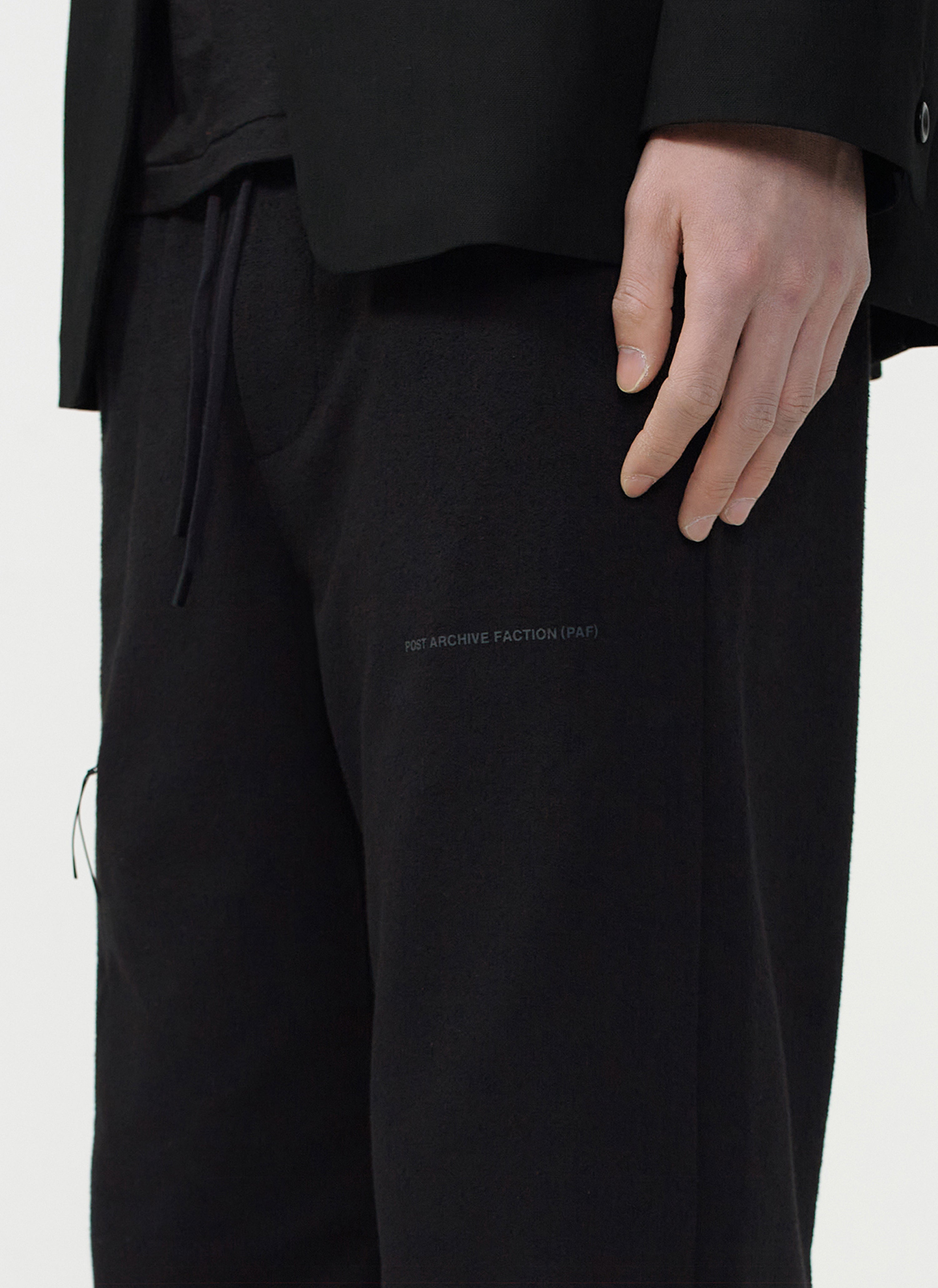 Post Archive Faction - Work Track Pants (Archive) (Black) product image 4 | TRAB K-Fashion Australia
