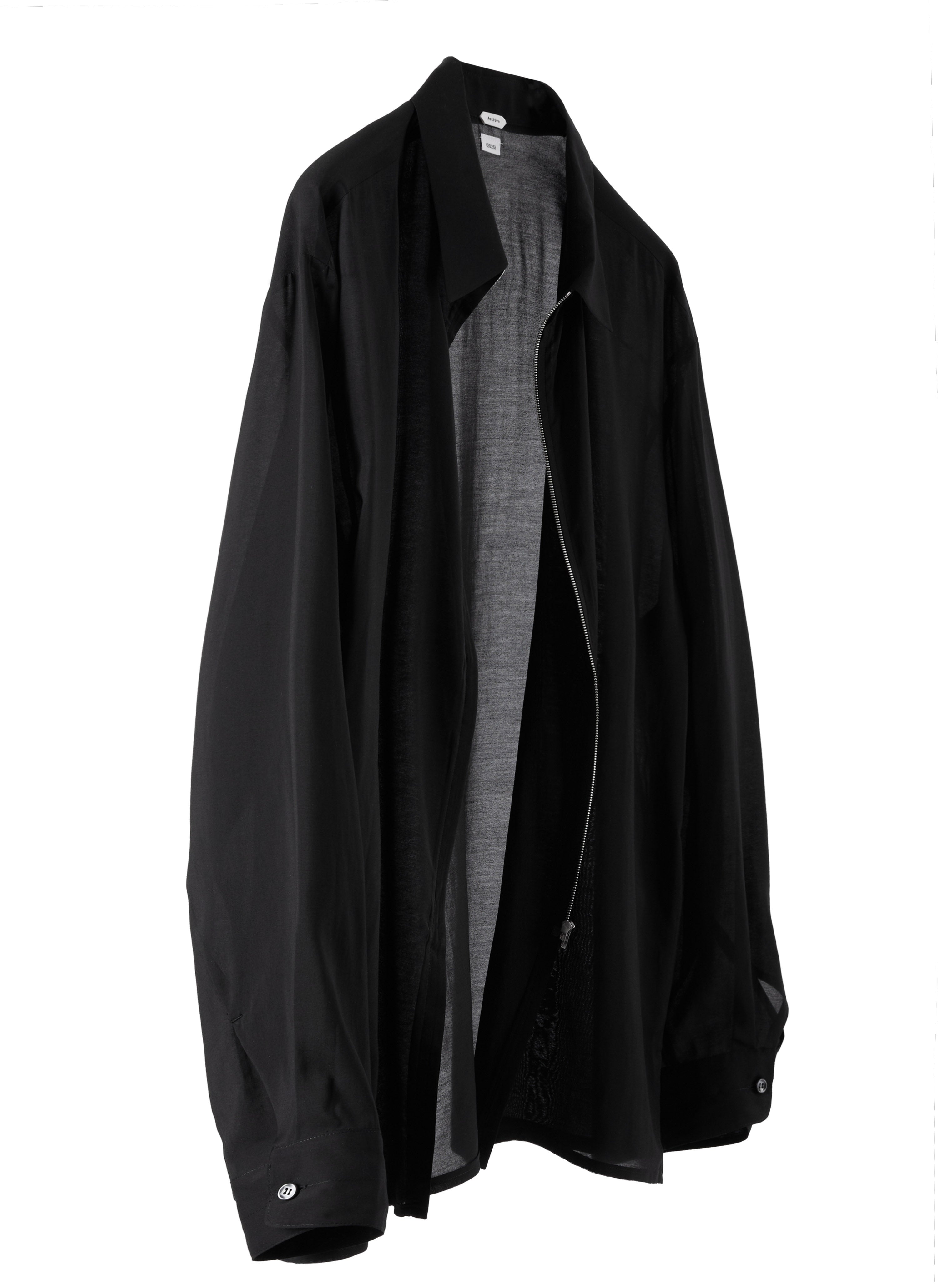 Post Archive Faction - Zip Shirt (Archive) (Black) product image 2 | TRAB K-Fashion Australia