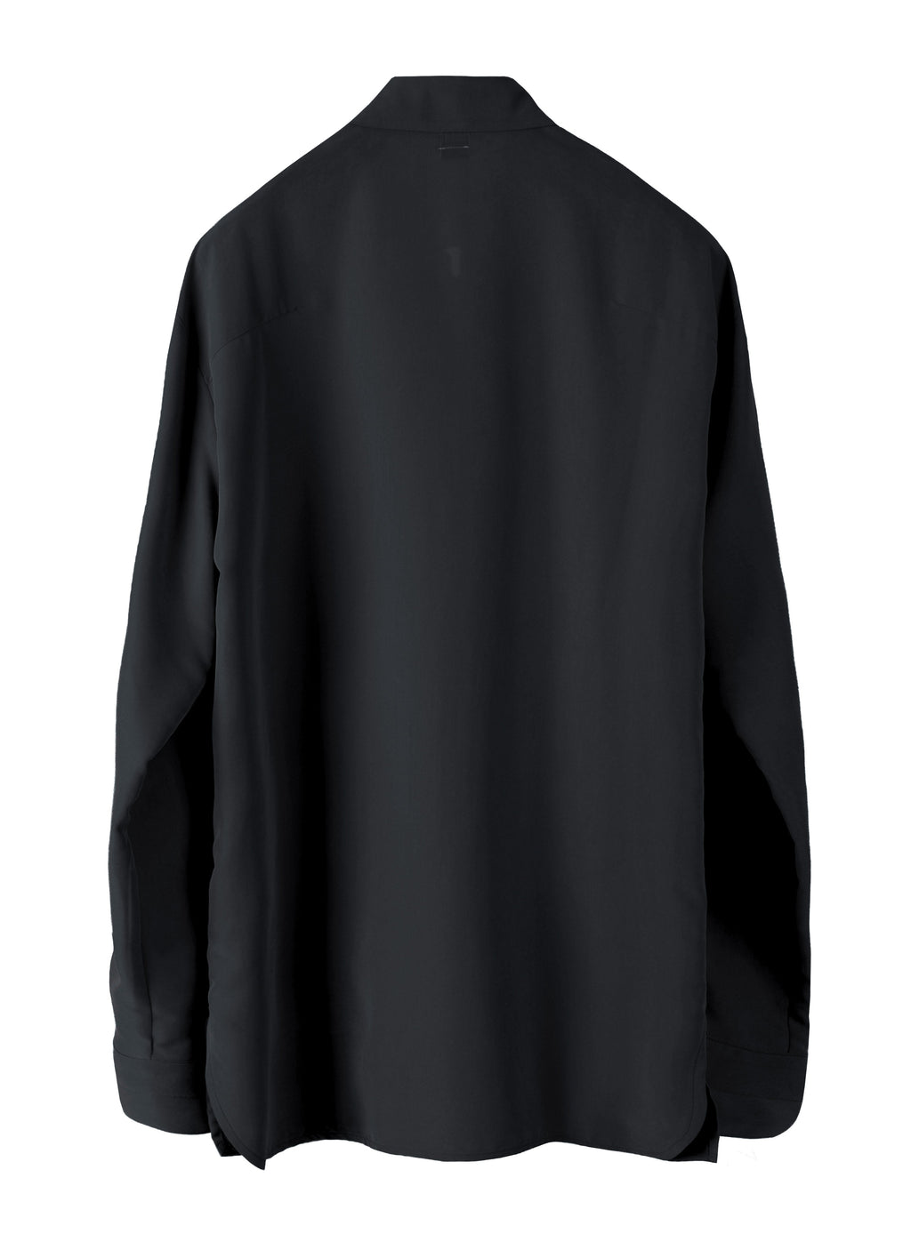 Post Archive Faction - Zip Shirt (Archive) (Black Rayon) product image 2 | TRAB K-Fashion Australia