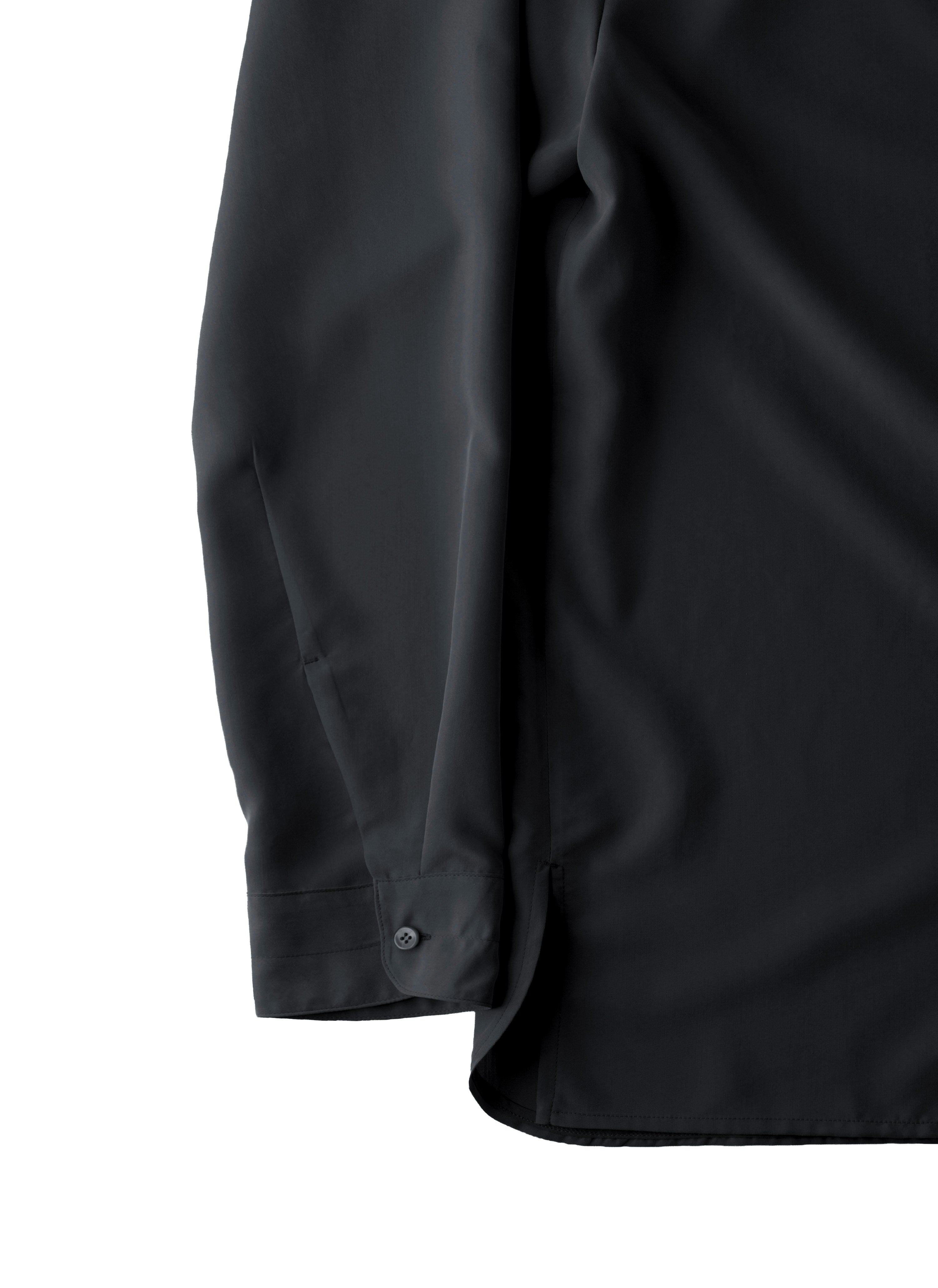 Post Archive Faction - Zip Shirt (Archive) (Black Rayon) product image 4 | TRAB K-Fashion Australia
