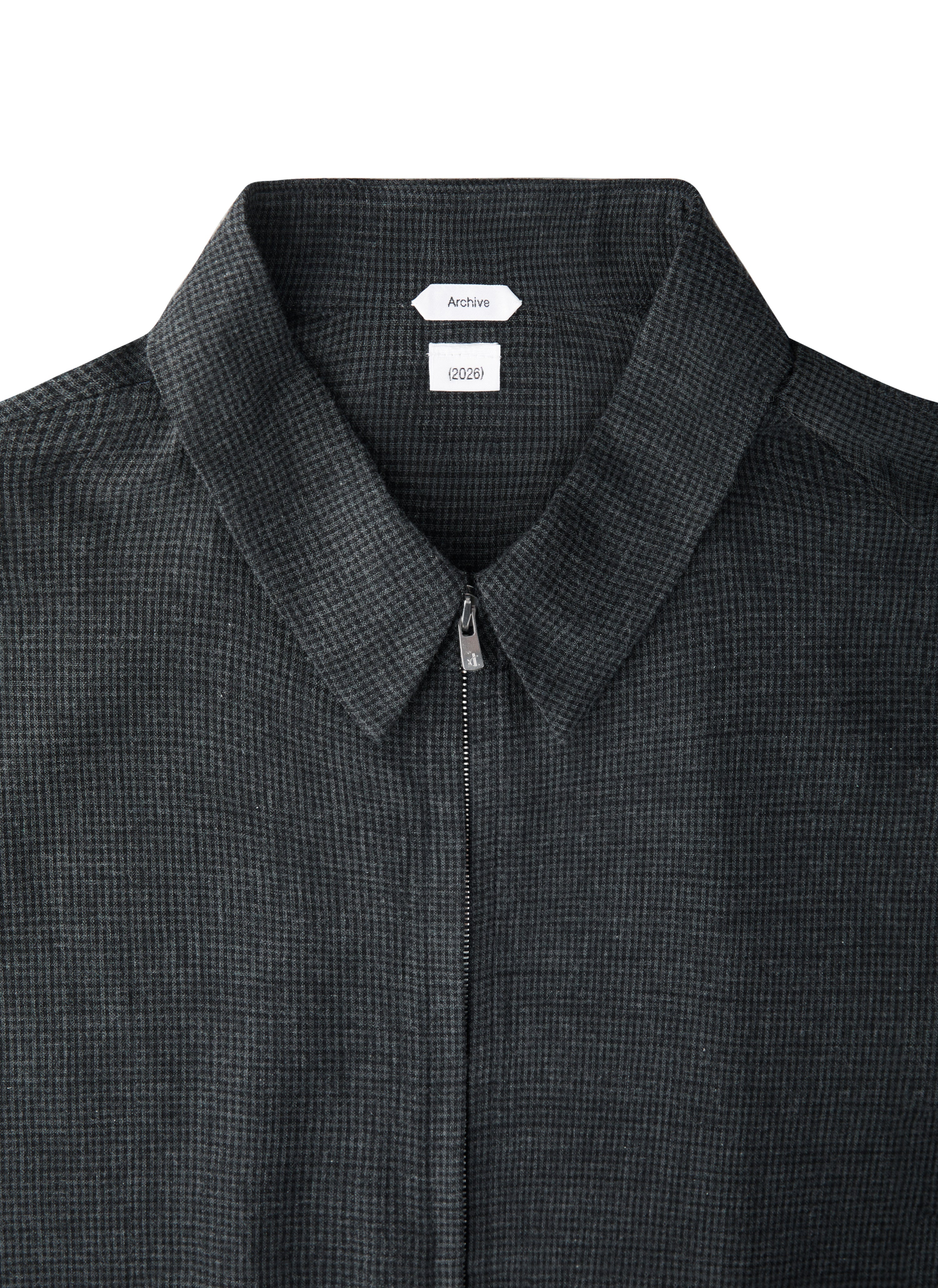 Post Archive Faction - Zip Shirt (Archive) (Charcoal) product image 3 | TRAB K-Fashion Australia