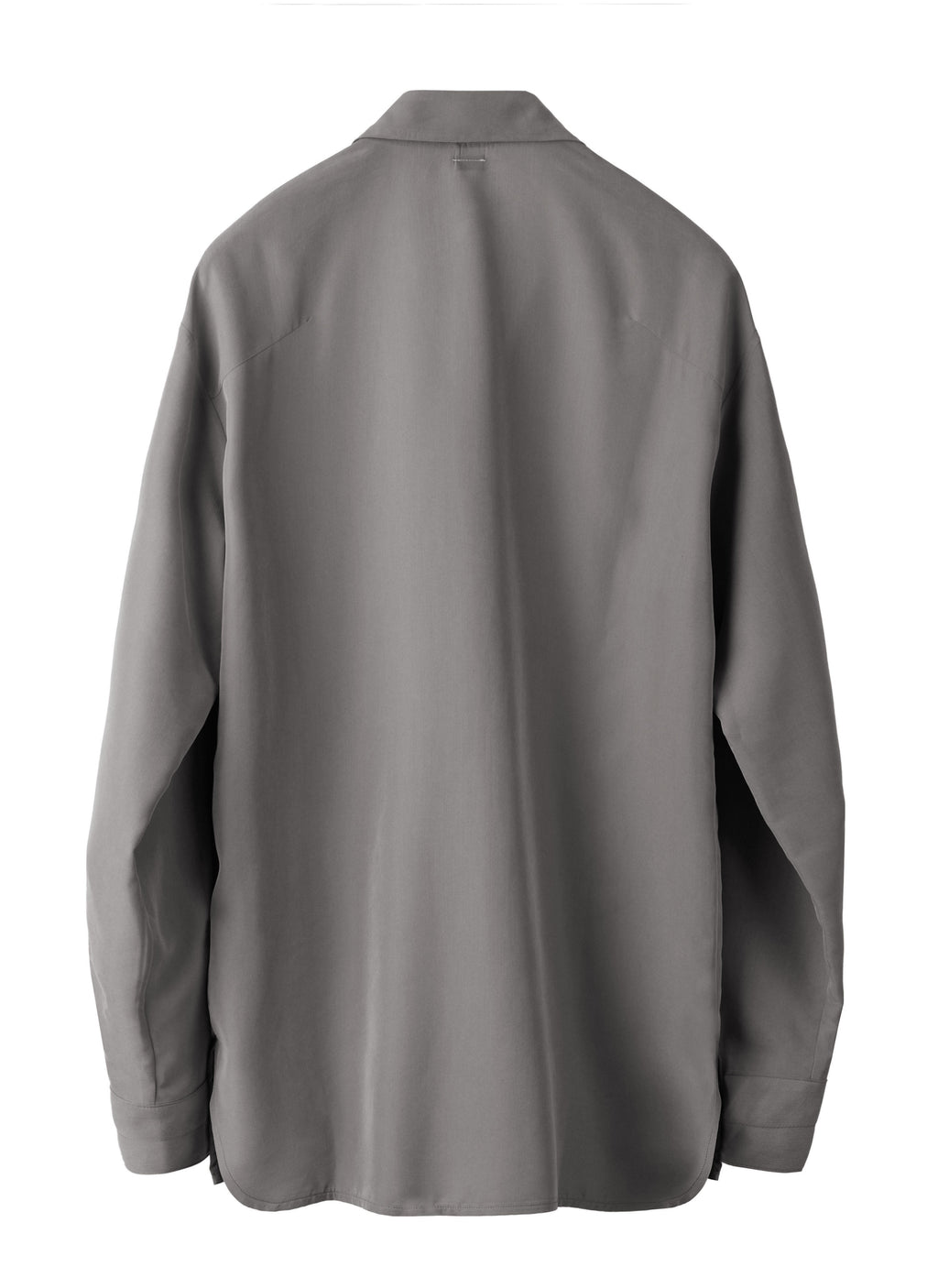 Post Archive Faction - Zip Shirt (Archive) (Grey Rayon) product image 2 | TRAB K-Fashion Australia