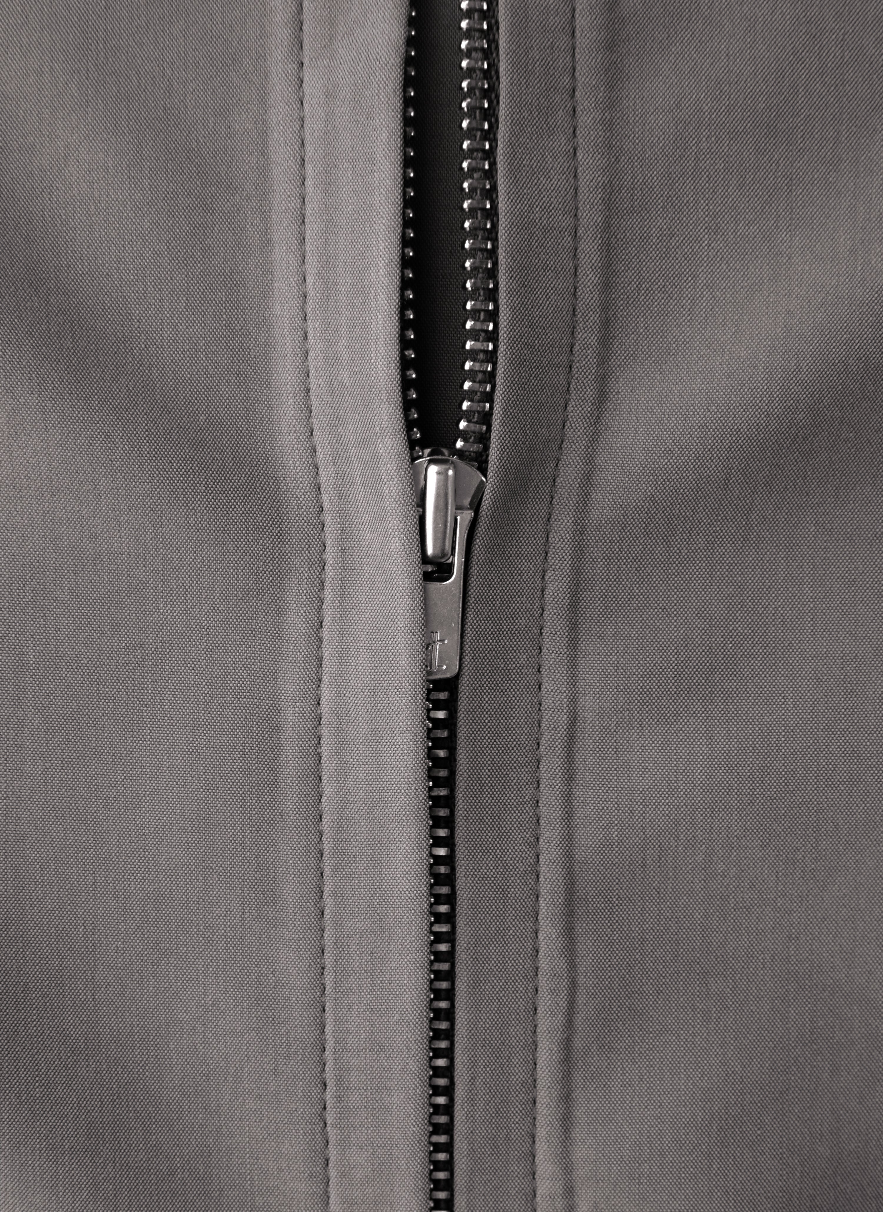Post Archive Faction - Zip Shirt (Archive) (Grey Rayon) product image 5 | TRAB K-Fashion Australia