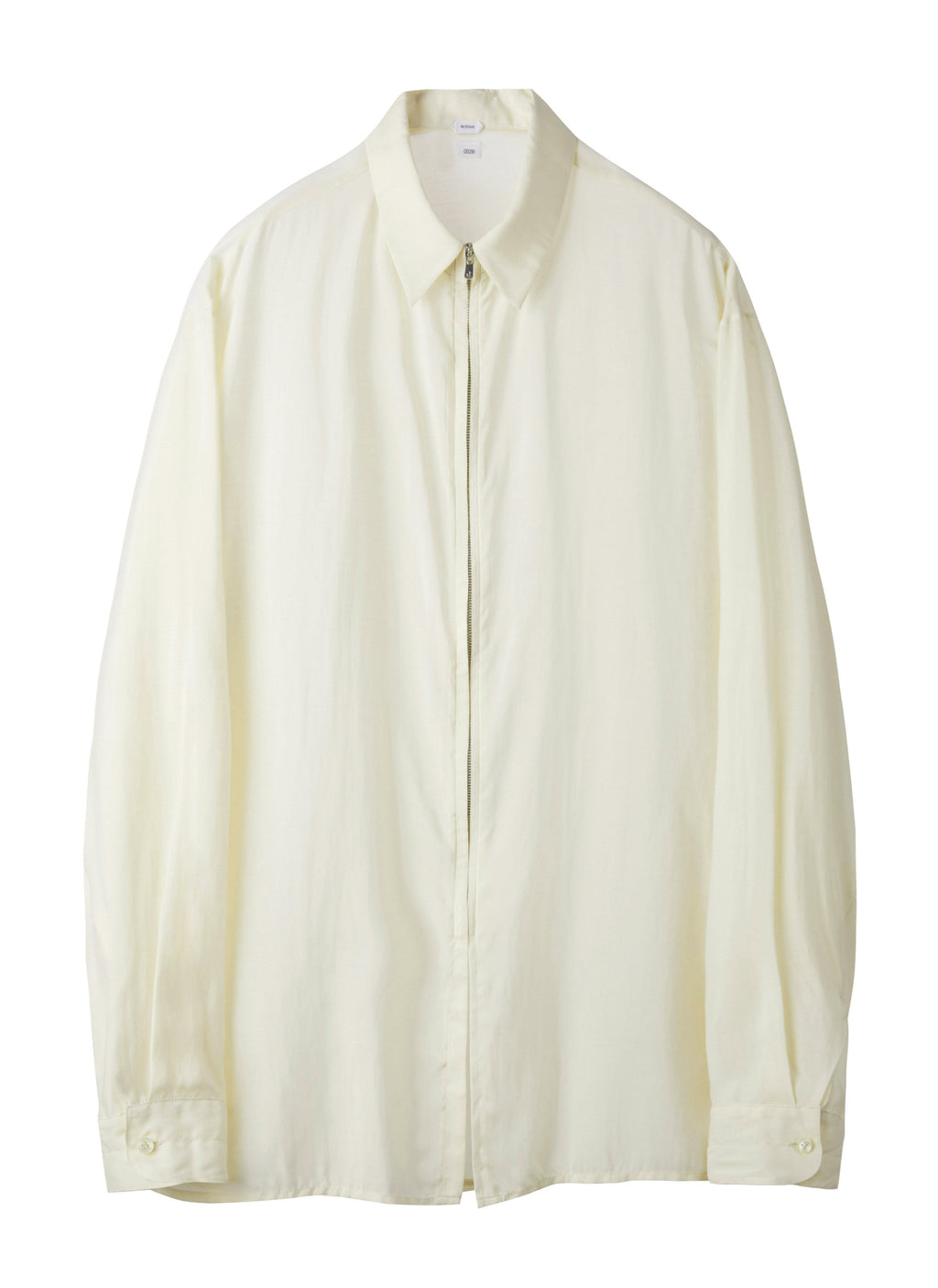 Post Archive Faction - Zip Shirt (Archive) (Ivory) product image 1 | TRAB K-Fashion Australia