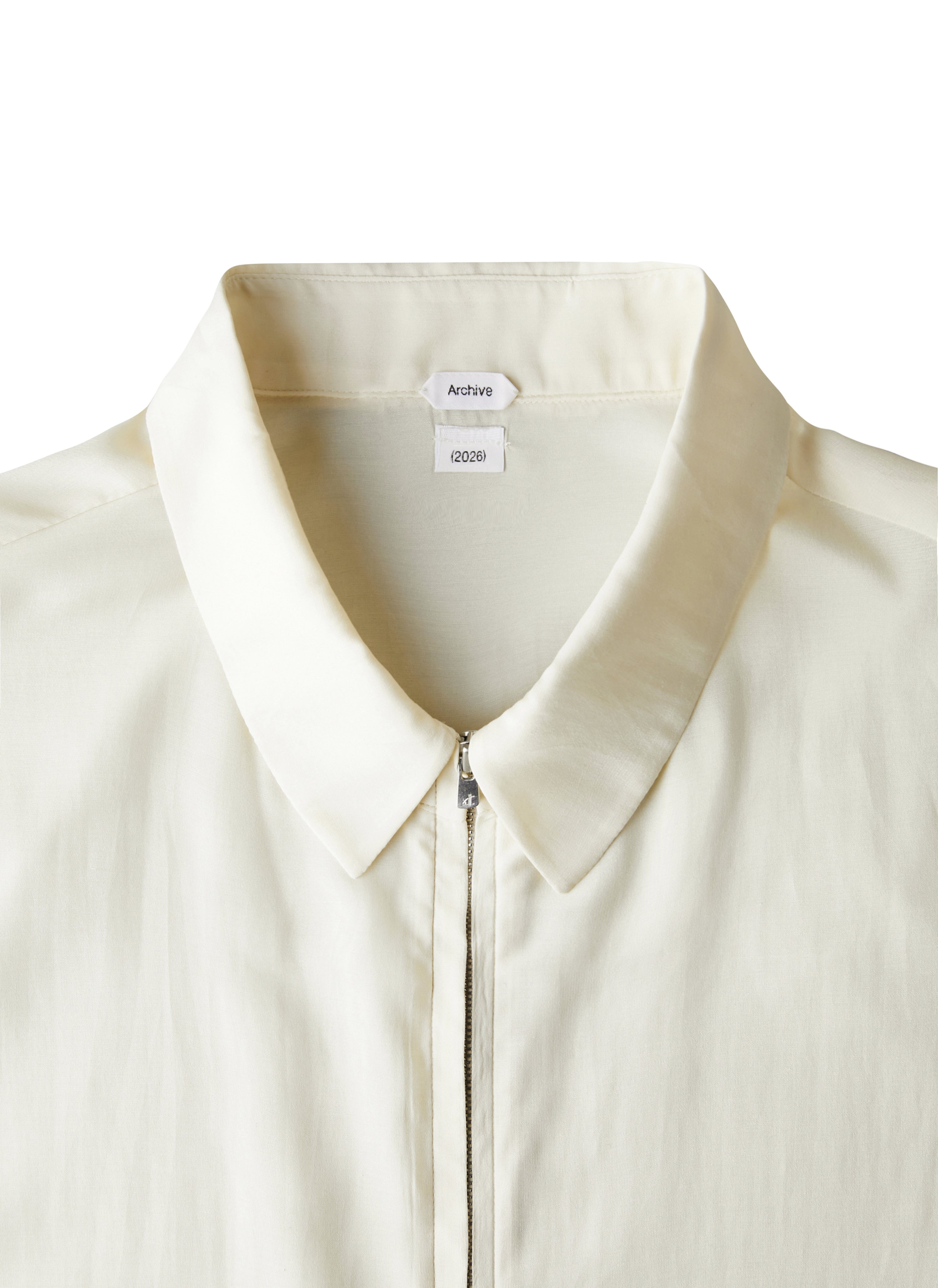 Post Archive Faction - Zip Shirt (Archive) (Ivory) product image 3 | TRAB K-Fashion Australia