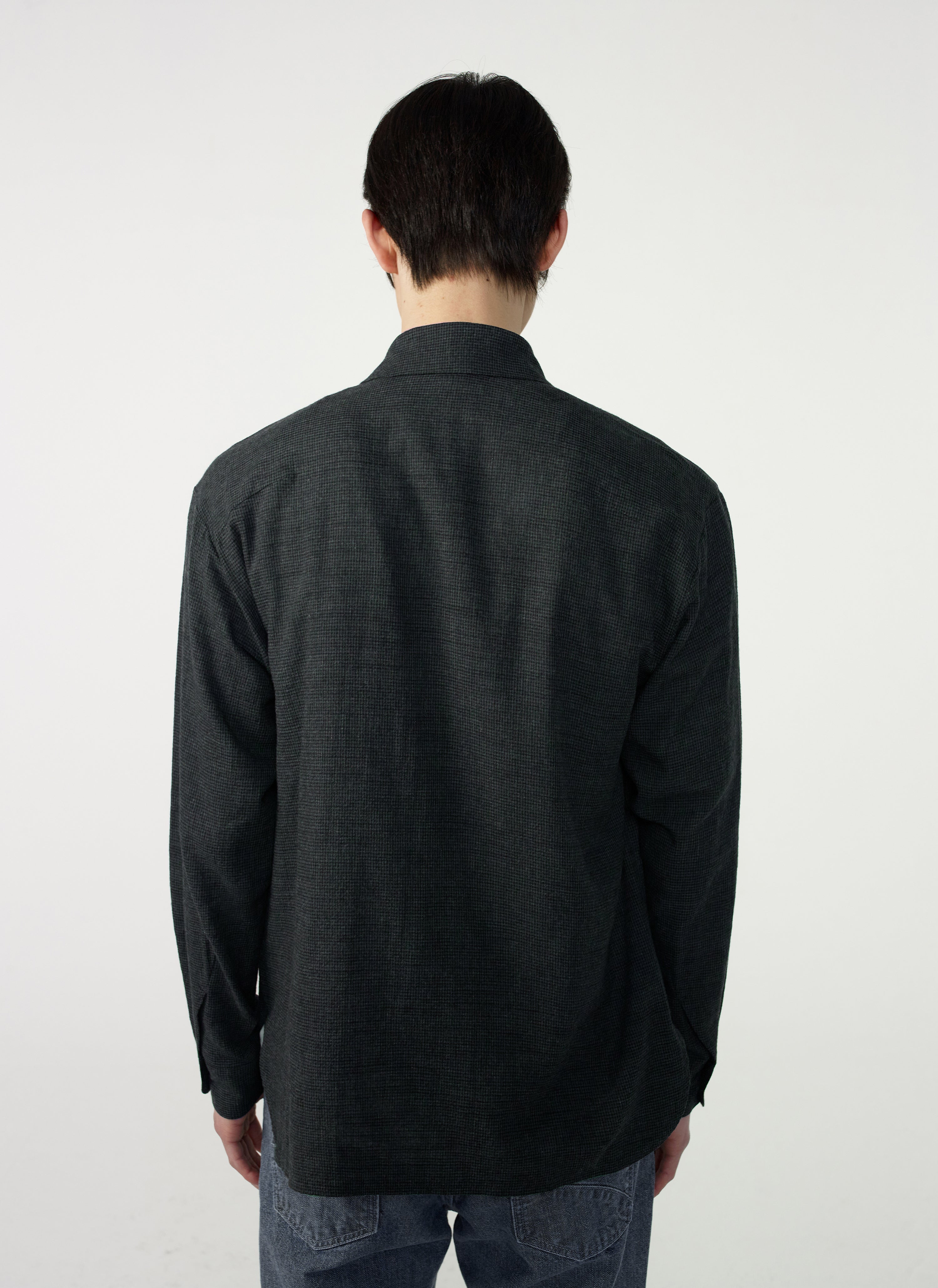 Post Archive Faction - Zip Shirt (Archive) (Charcoal) product image 2 | TRAB K-Fashion Australia