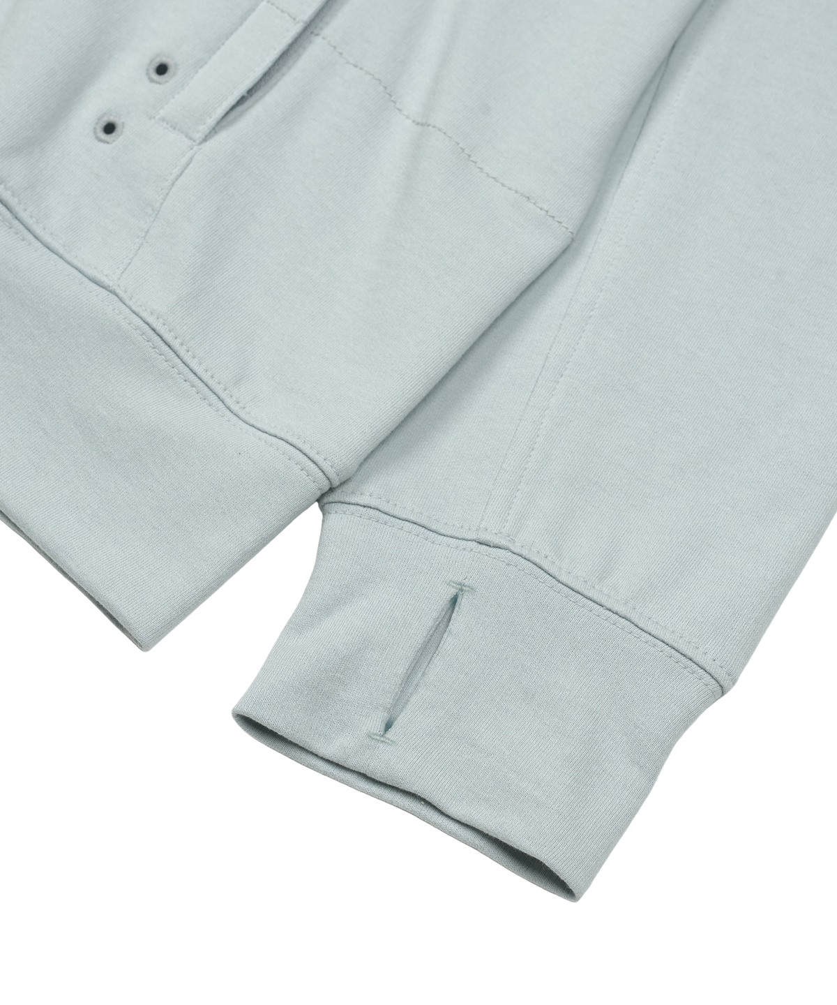 San San Gear - San San I Nothing Zip-Up Hoodie (Sky Blue) product image 4 | TRAB K-Fashion Australia