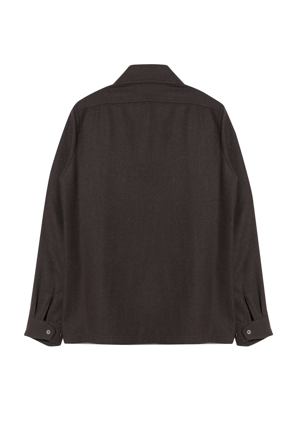 Hyein Seo - Wool Pocket Shirts (Brown) product image 5 | TRAB K-Fashion Australia