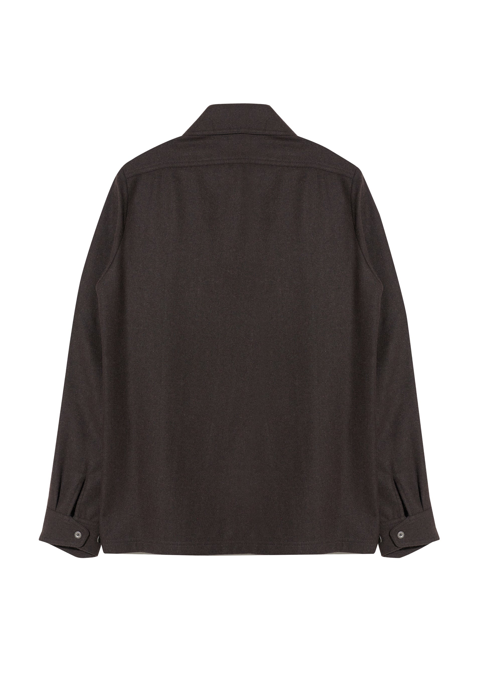 Hyein Seo - Wool Pocket Shirts (Brown) product image 5 | TRAB K-Fashion Australia