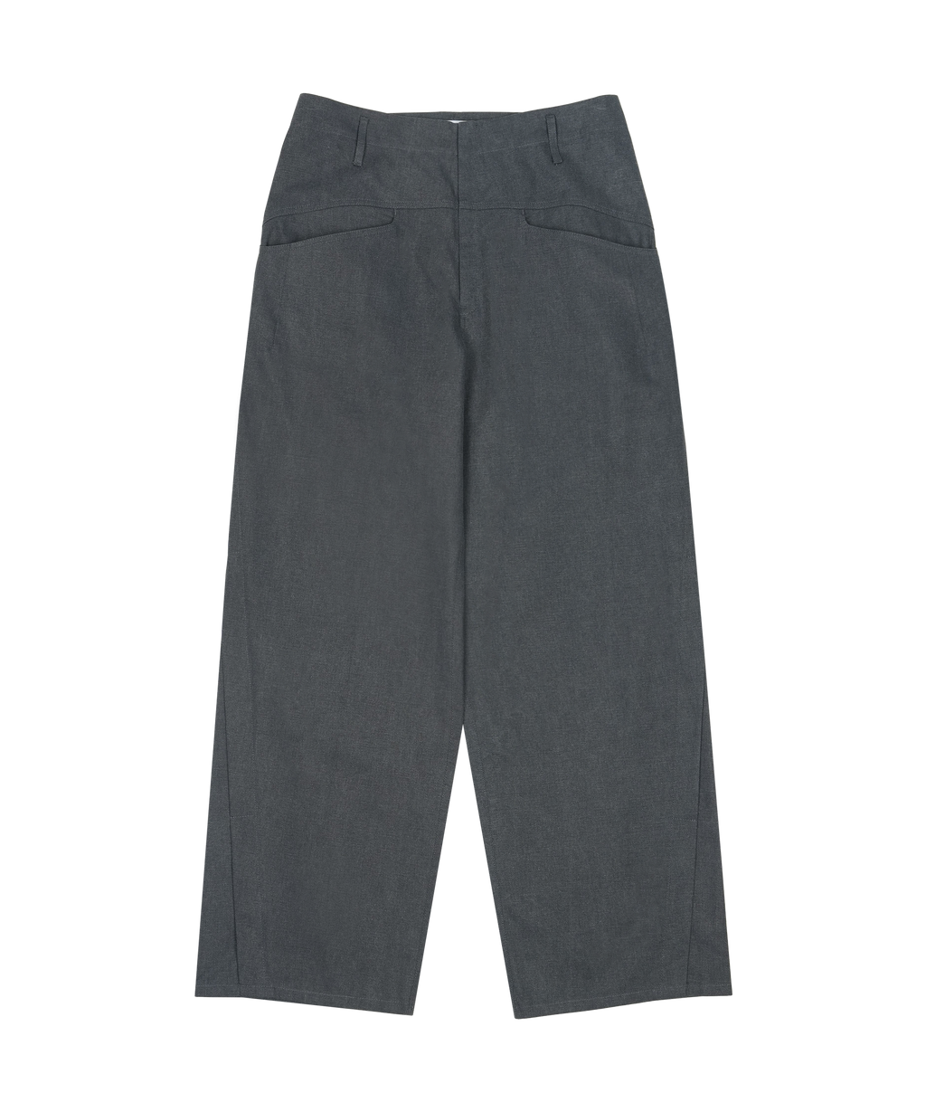 San San Gear - Side Panel Pants (Ash Blue) product image 1 | TRAB K-Fashion Australia