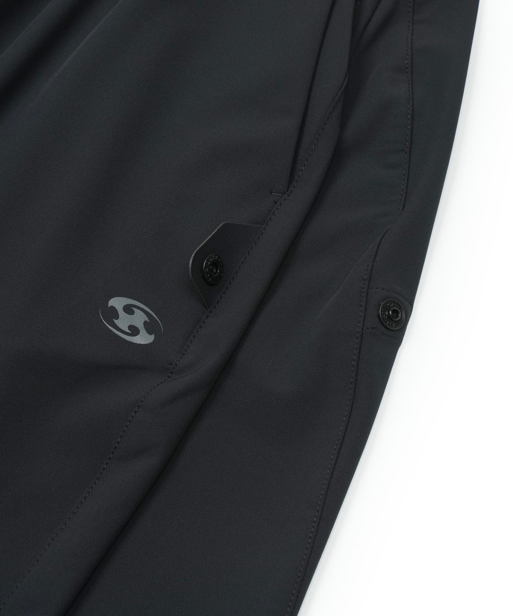 San San Gear - Side Snap Pants (Black) product image 3 | TRAB K-Fashion Australia