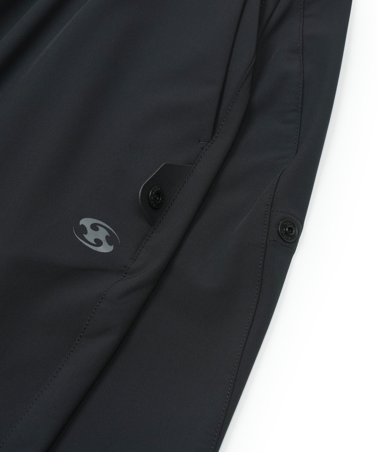 San San Gear - Side Snap Pants (Black) product image 3 | TRAB K-Fashion Australia