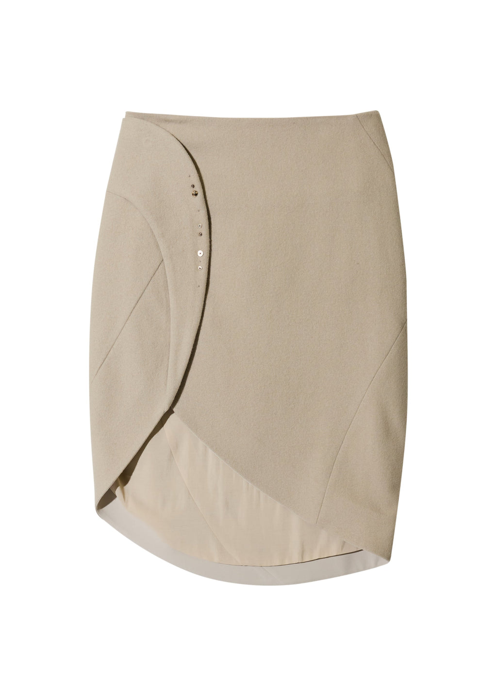 Hyein Seo - Beaded Silver Charm Skirt (Ivory) product image 5 | TRAB K-Fashion Australia