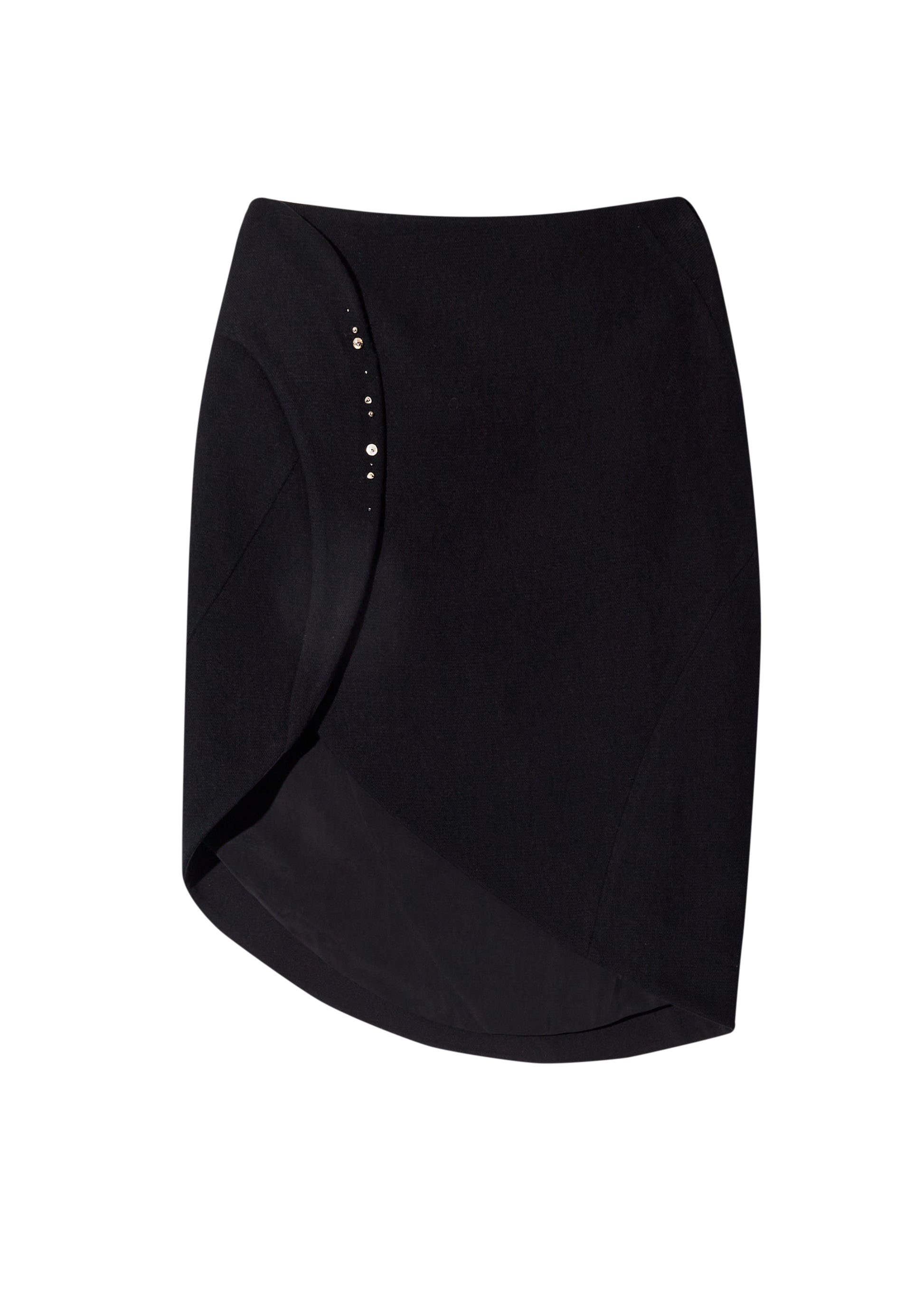 Hyein Seo - Beaded Silver Charm Skirt (Black) product image 5 | TRAB K-Fashion Australia