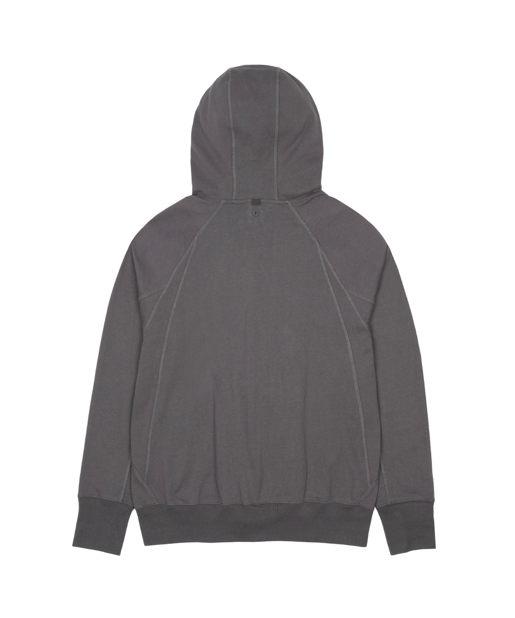 San San Gear - Sling Zip-Up Hoodie (Charcoal) product image 2 | TRAB K-Fashion Australia