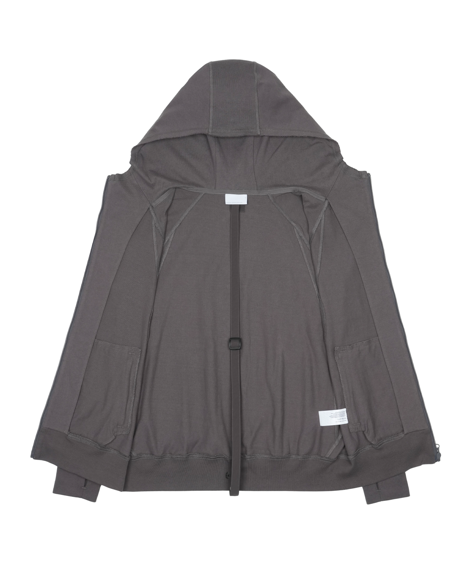 San San Gear - Sling Zip-Up Hoodie (Charcoal) product image 3 | TRAB K-Fashion Australia