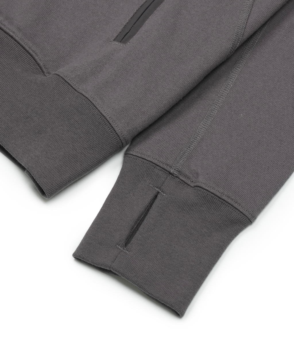 San San Gear - Sling Zip-Up Hoodie (Charcoal) product image 5 | TRAB K-Fashion Australia