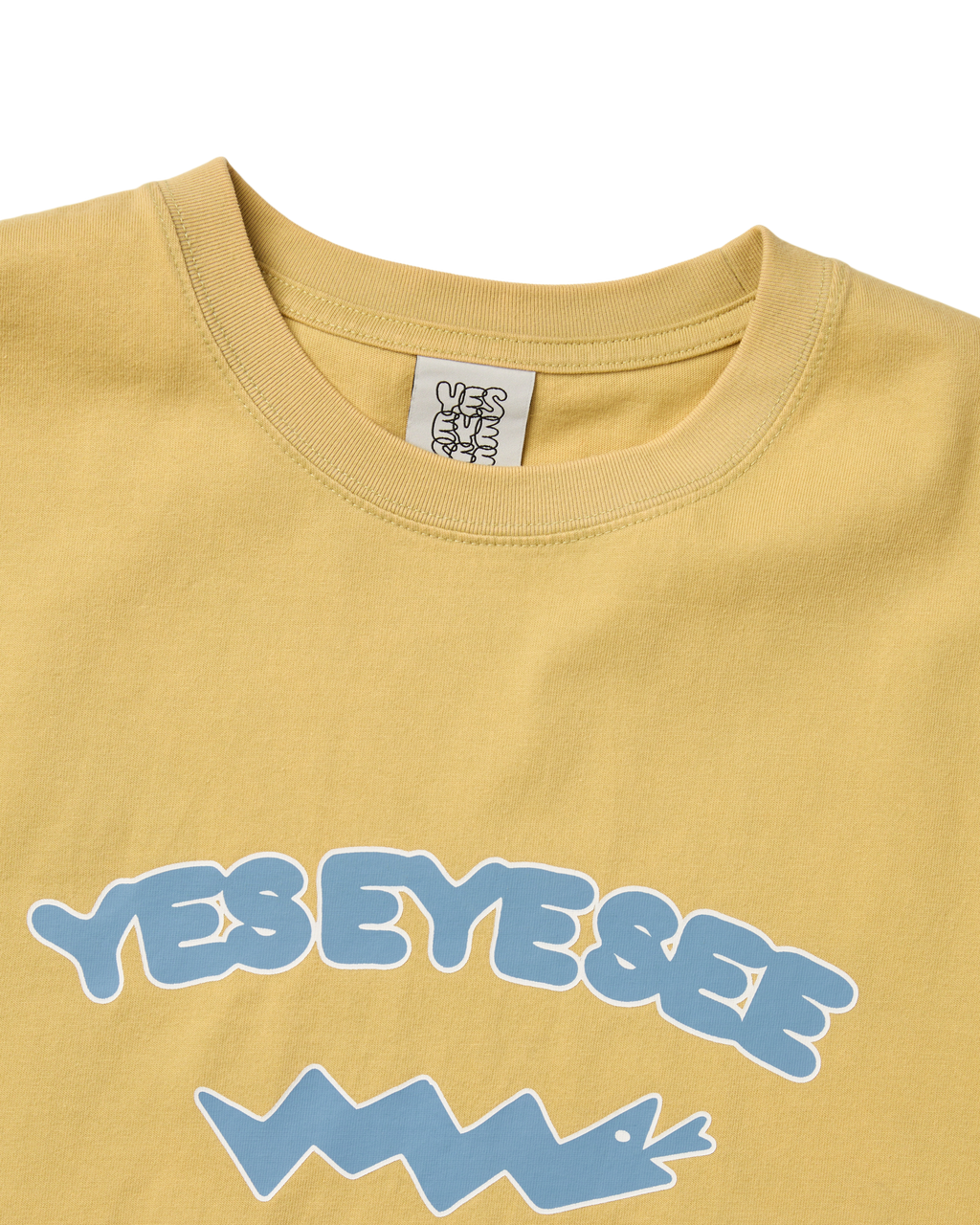 yeseyesee - SN Hardware Washed Tee (Light Mustard) product image 3 | TRAB K-Fashion Australia