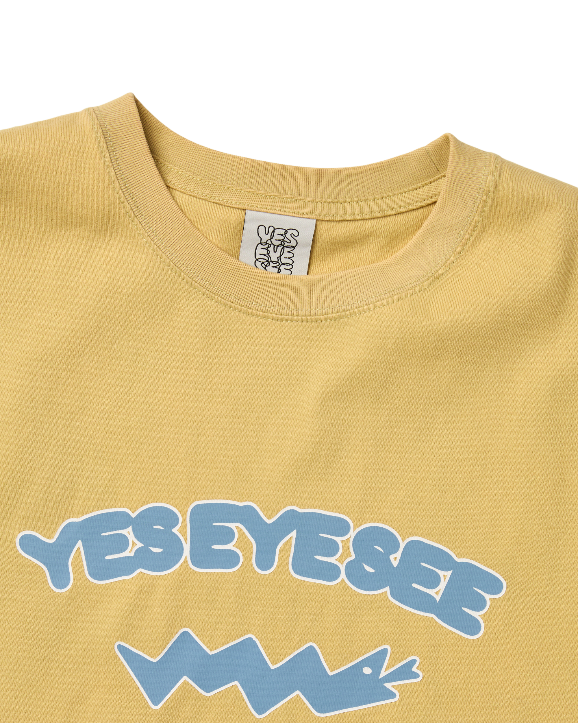 yeseyesee - SN Hardware Washed Tee (Light Mustard) product image 3 | TRAB K-Fashion Australia