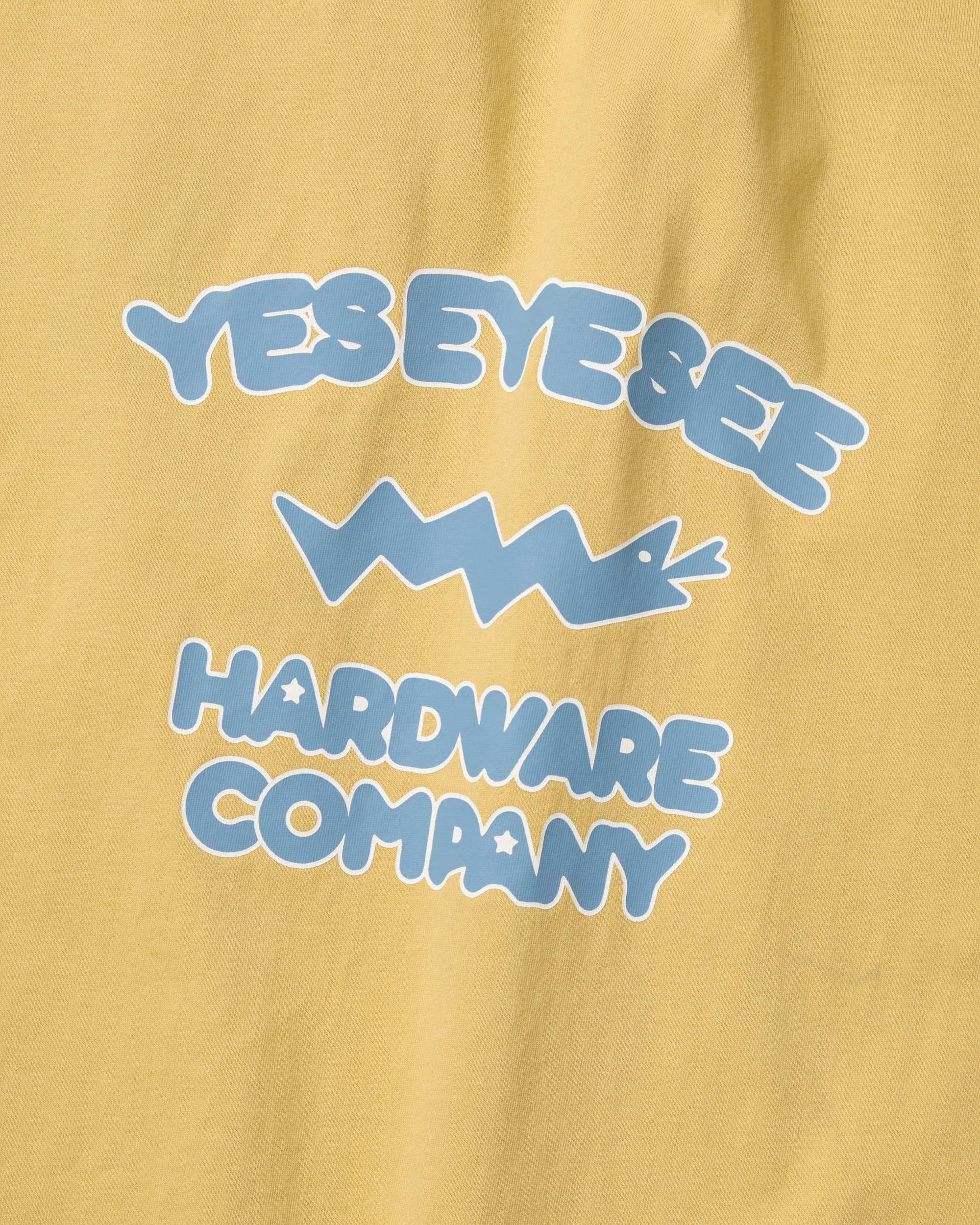 yeseyesee - SN Hardware Washed Tee (Light Mustard) product image 4 | TRAB K-Fashion Australia