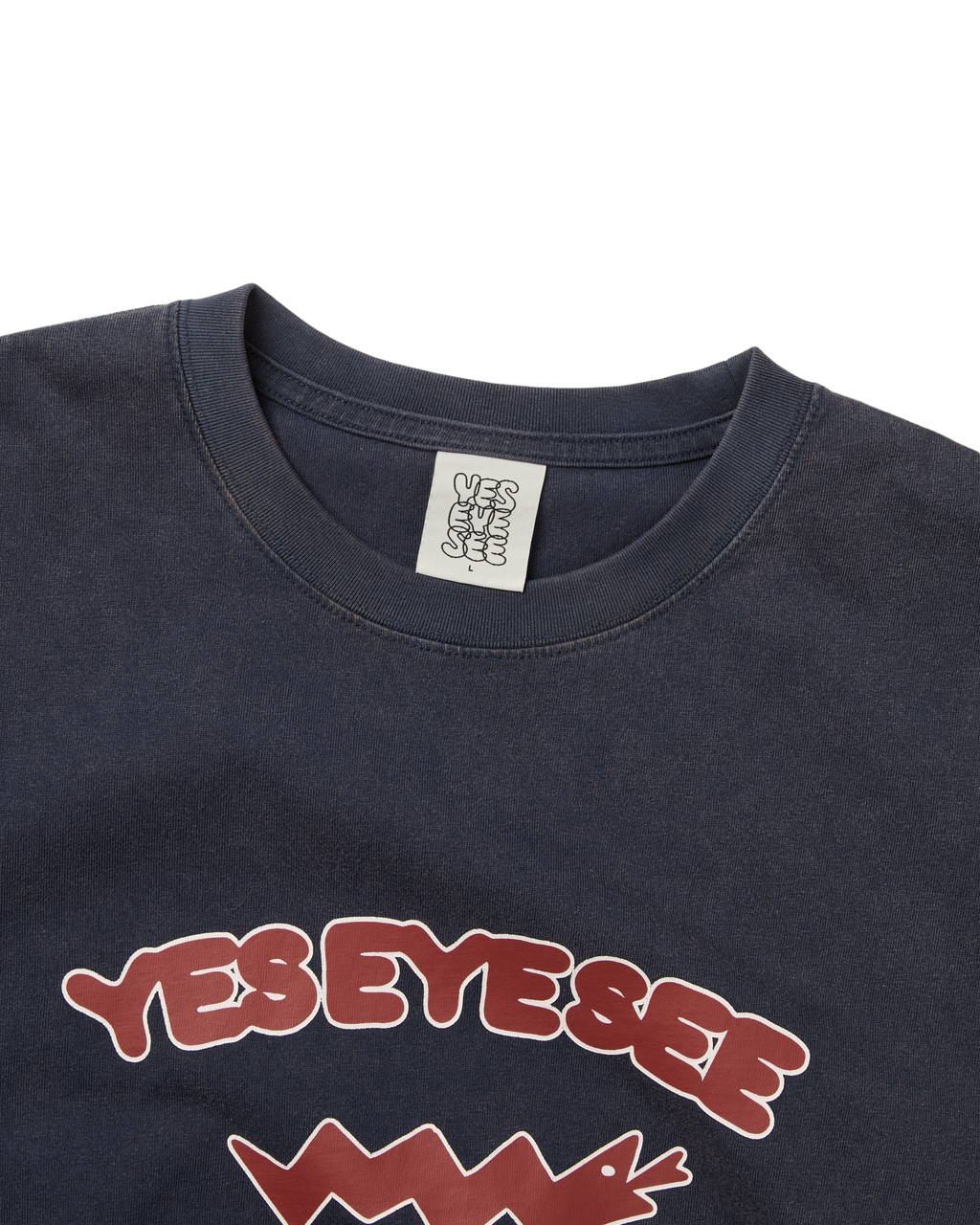 yeseyesee - SN Hardware Washed Tee (Navy) product image 3 | TRAB K-Fashion Australia