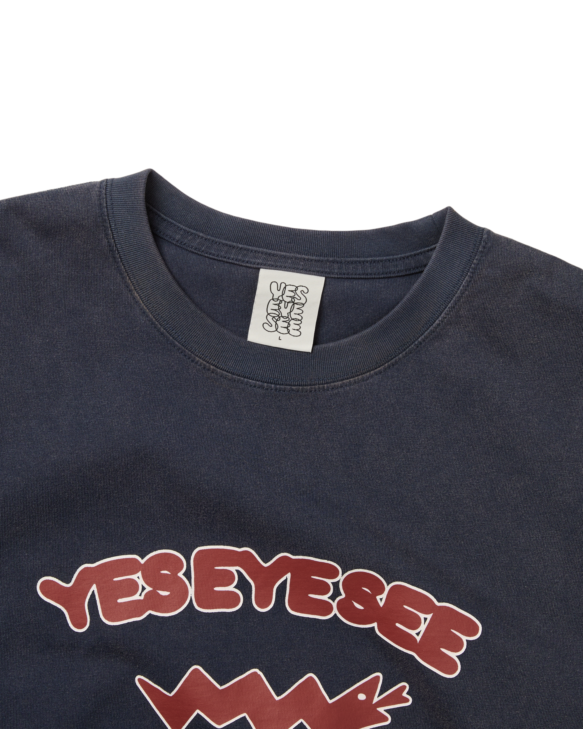 yeseyesee - SN Hardware Washed Tee (Navy) product image 3 | TRAB K-Fashion Australia