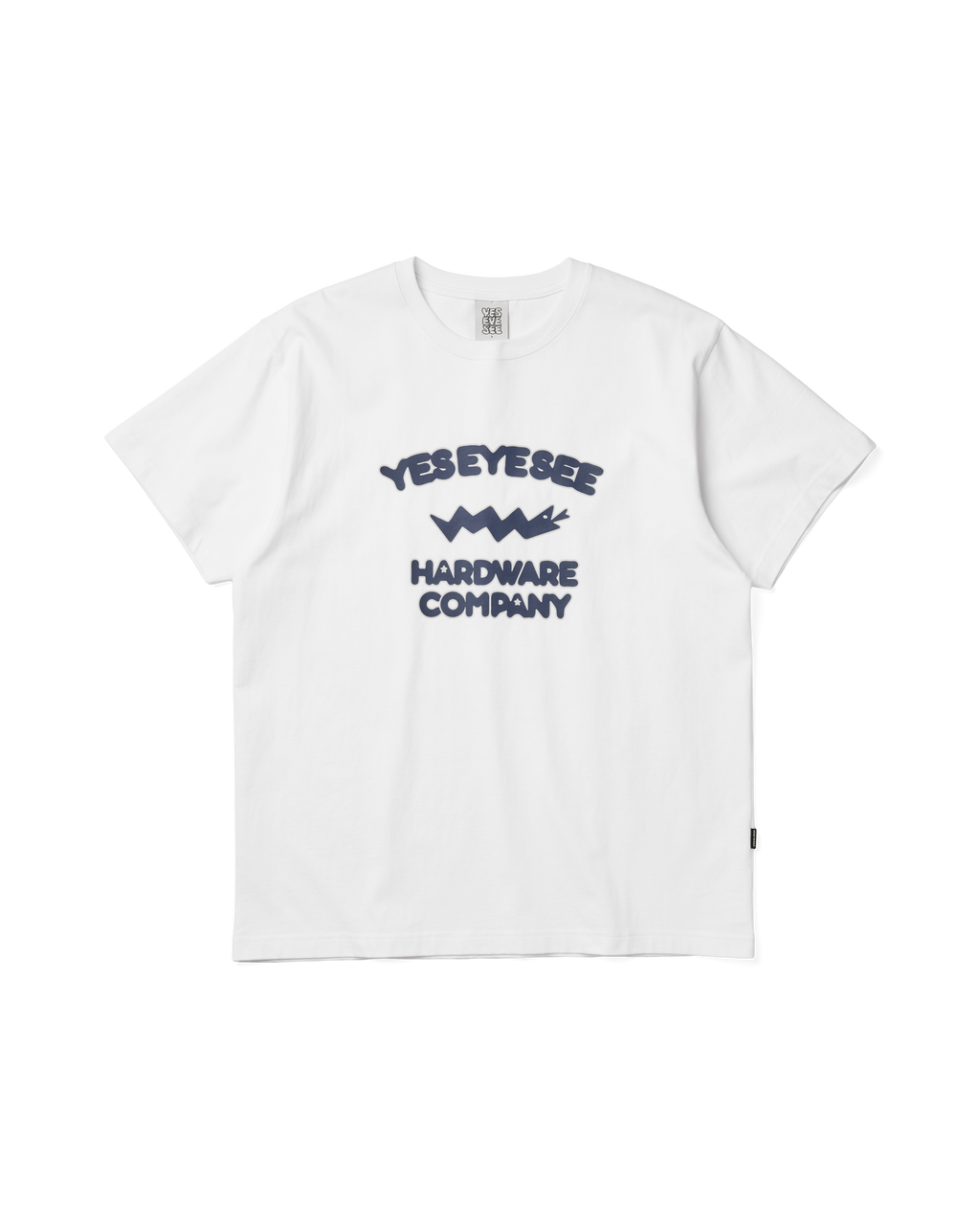 yeseyesee - SN Hardware Washed Tee (White) product image 1 | TRAB K-Fashion Australia