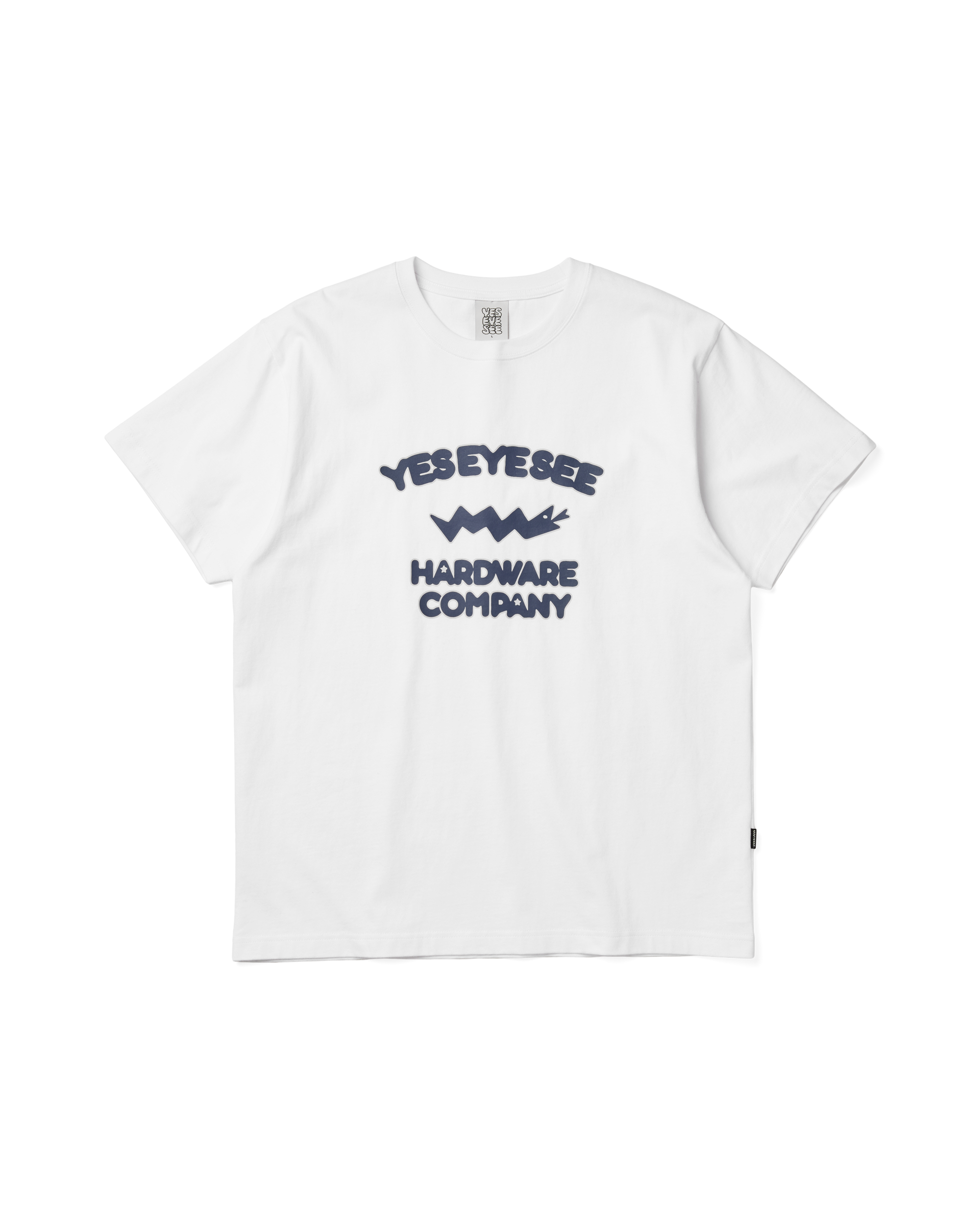 yeseyesee - SN Hardware Washed Tee (White) product image 1 | TRAB K-Fashion Australia