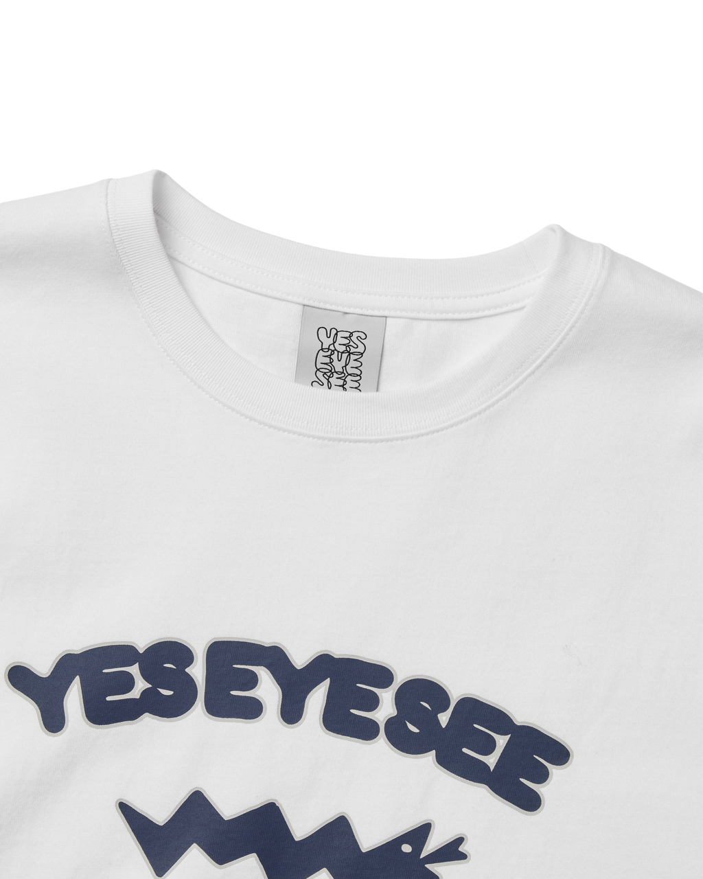 yeseyesee - SN Hardware Washed Tee (White) product image 3 | TRAB K-Fashion Australia