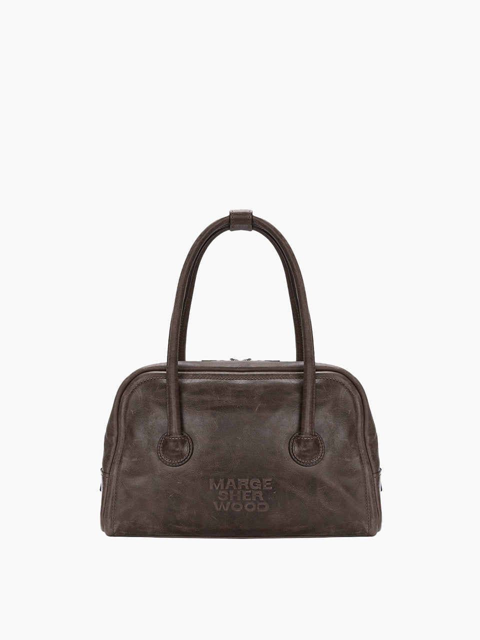 Marge Sherwood - Soft Tote (Washed Brown Pull-Up) product image 1 | TRAB K-Fashion Australia