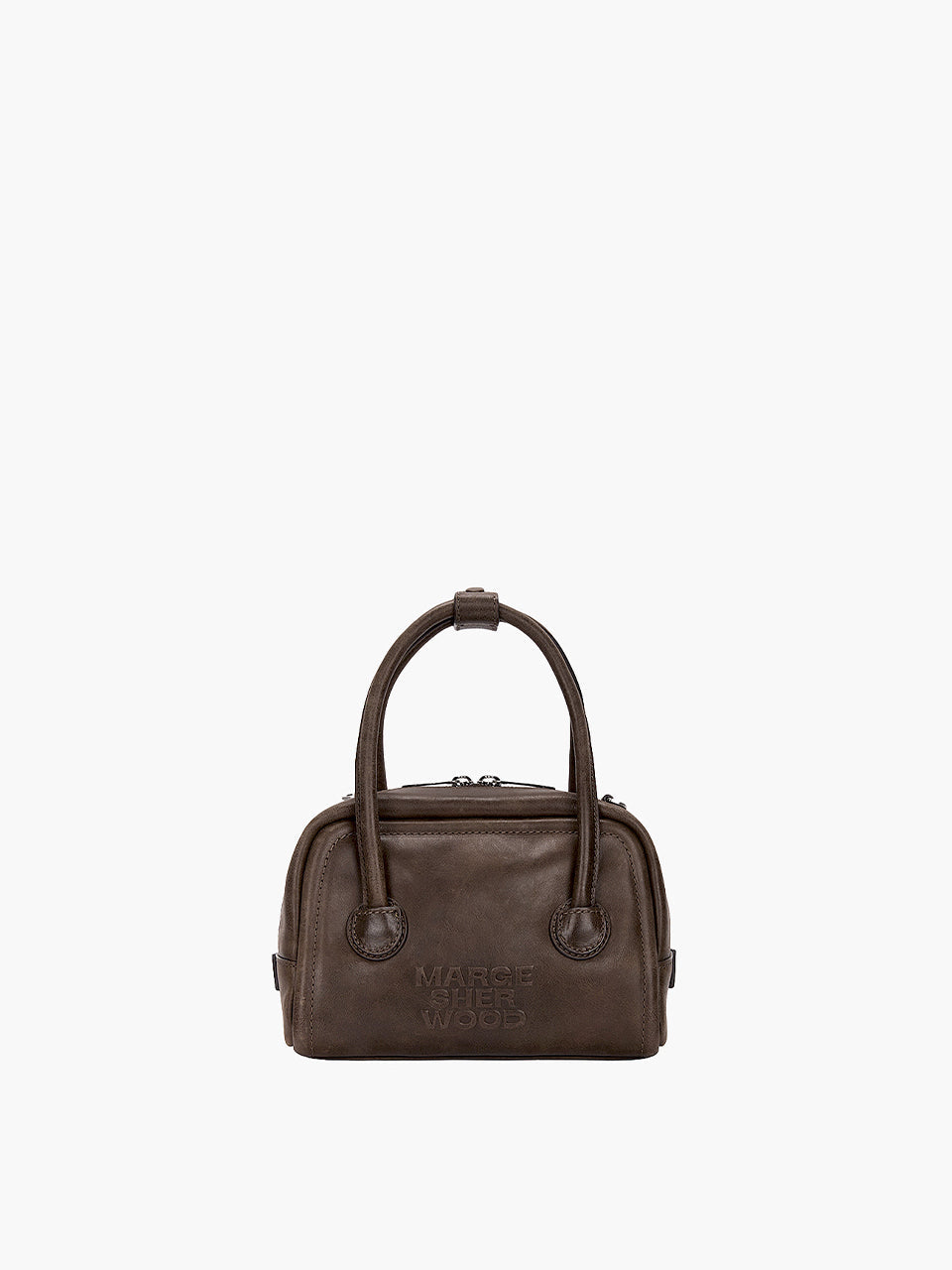 Marge Sherwood - Soft Tote Mini (Washed Brown Pull-Up) product image 1 | TRAB K-Fashion Australia